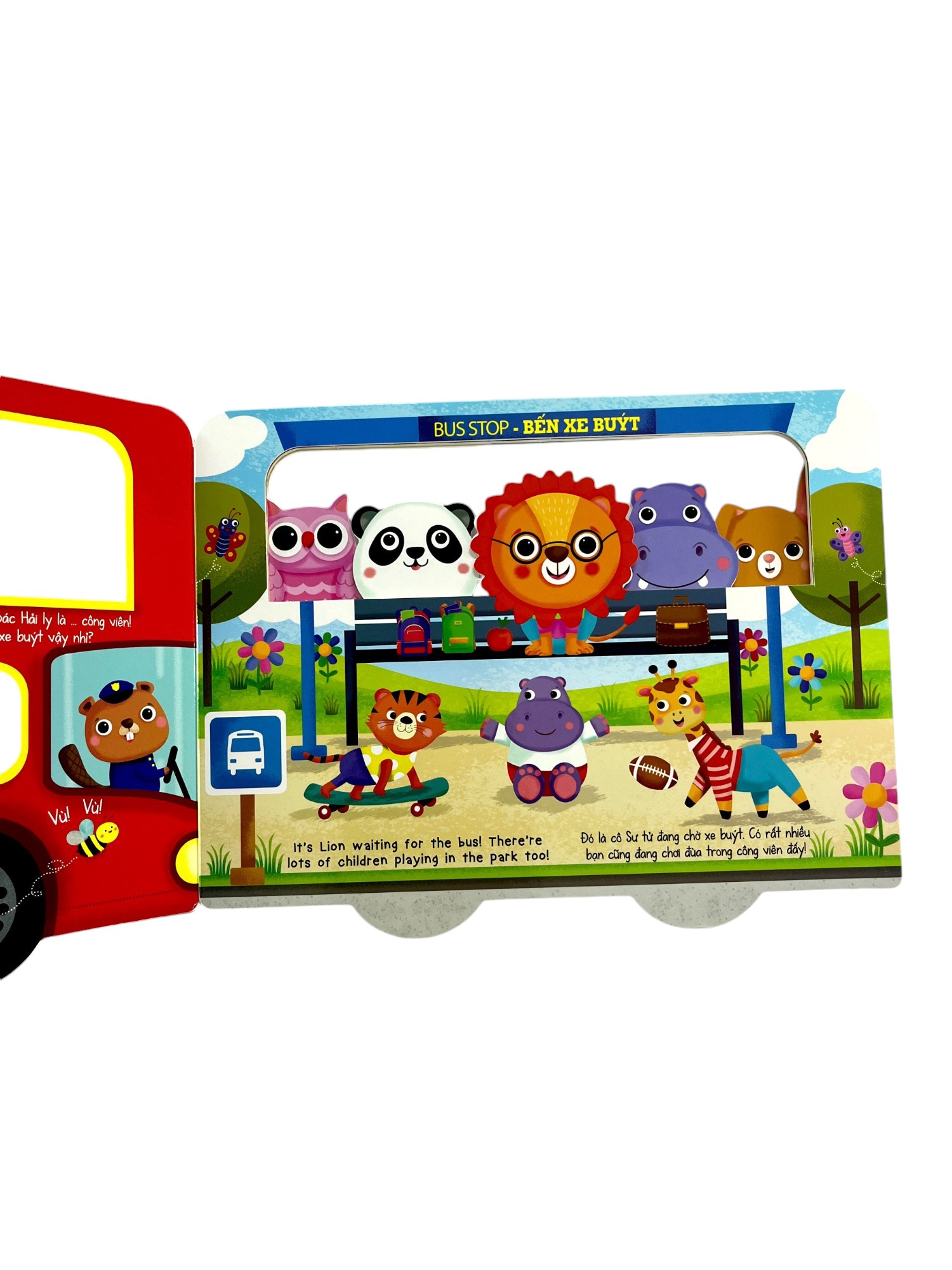 let's go - chúng mình cùng lên đường nào - bến xe buýt (tái bản)