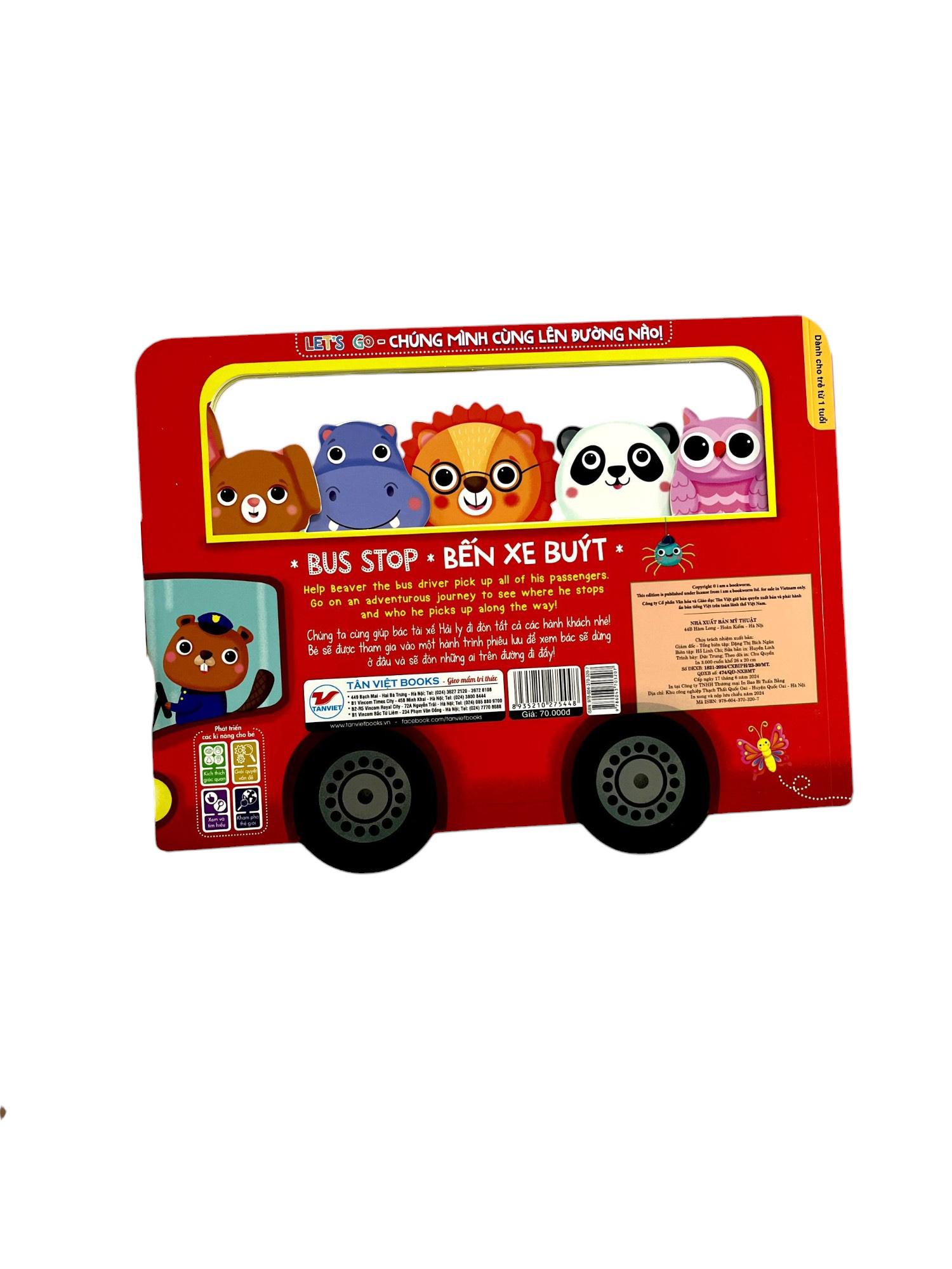 let's go - chúng mình cùng lên đường nào - bến xe buýt (tái bản)