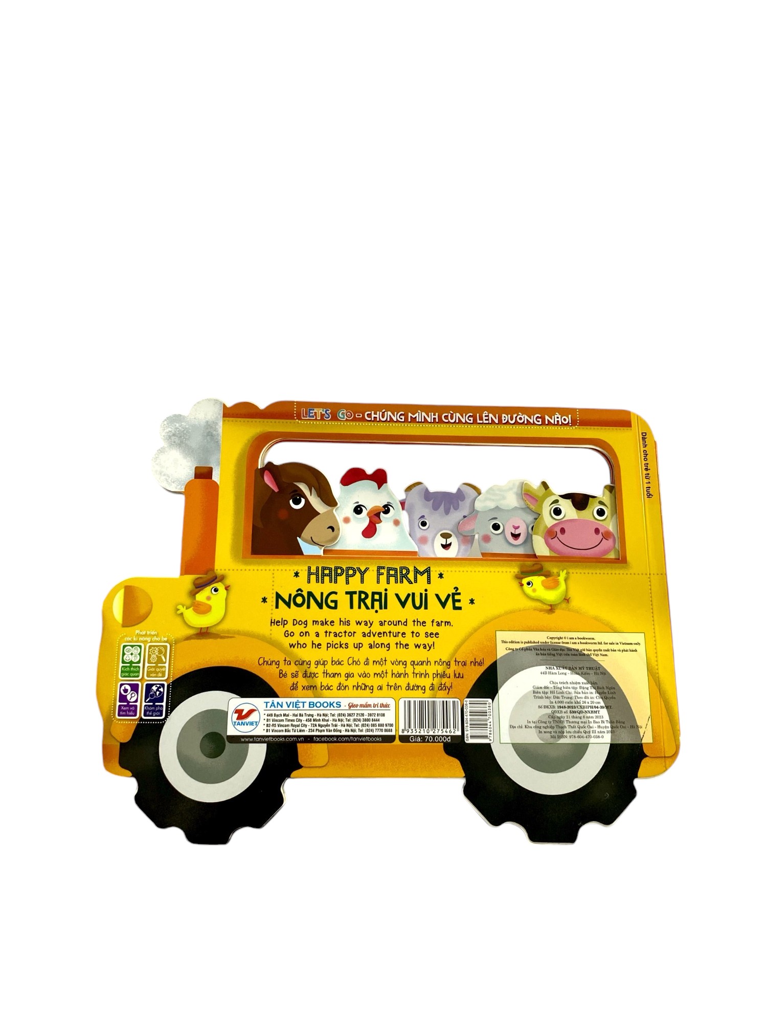 let's go - chúng mình cùng lên đường nào - nông trại vui vẻ (tái bản)