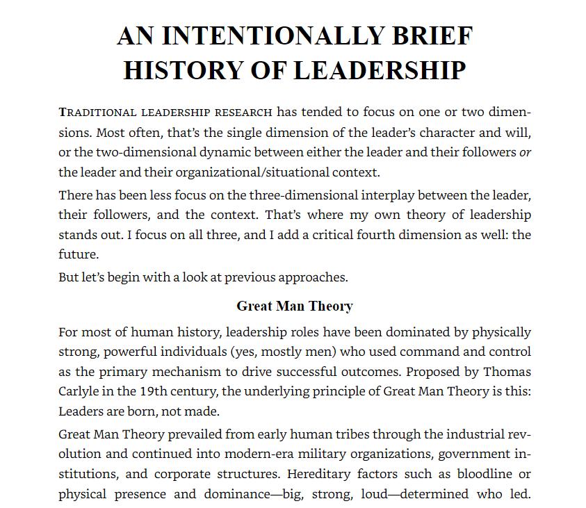 let's go! - how great leaders shape the future