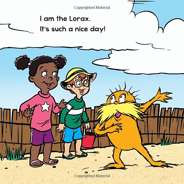 let's go to the beach! with dr. seuss's lorax (dr. seuss's the lorax books)