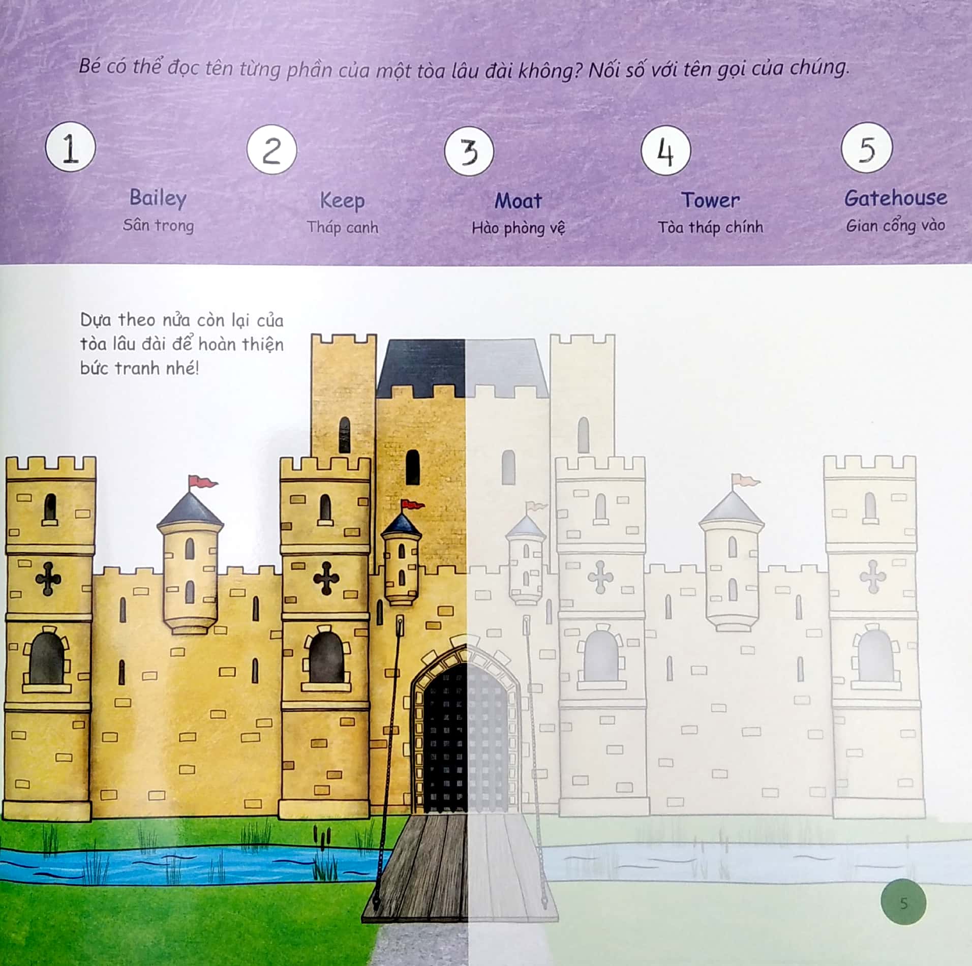 letℹs go to the catsle - nào mình cùng đến lâu đài (song ngữ anh - việt)