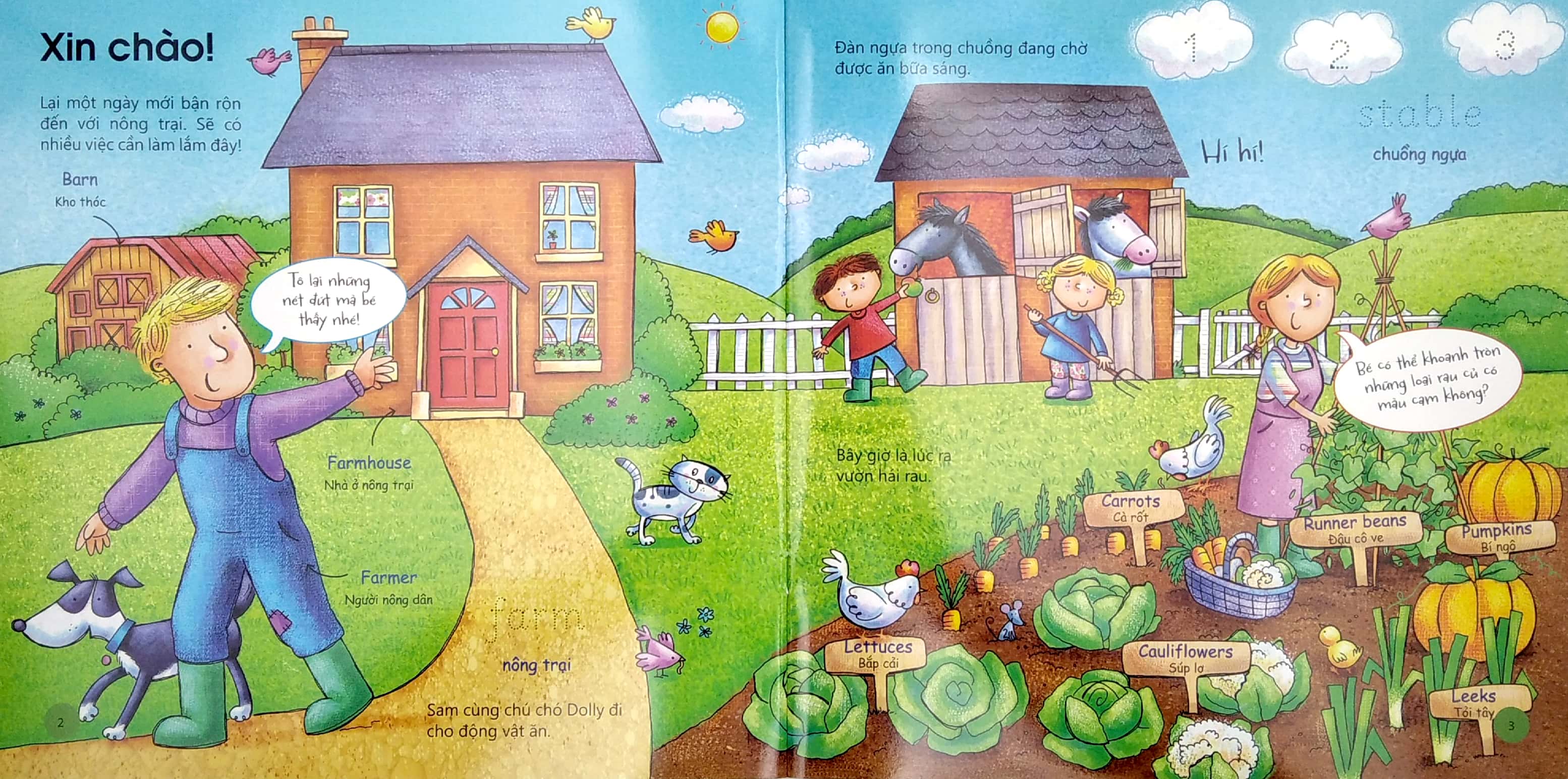 letℹs go to the farm - nào mình cùng đến nông trại (song ngữ anh - việt)