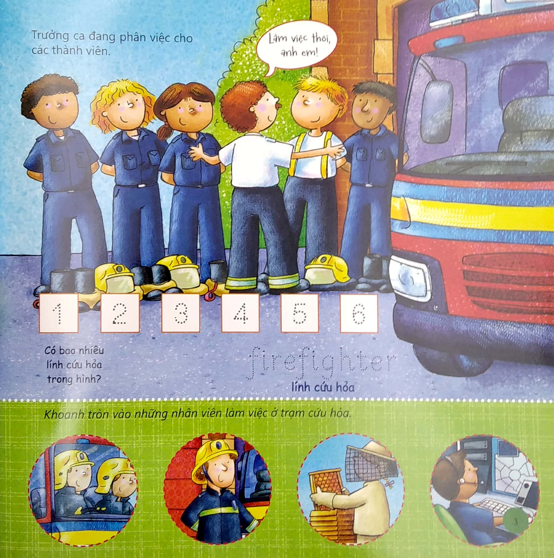 letℹs go to the fire station - nào mình cùng đến trạm cứu hỏa (song ngữ anh - việt)