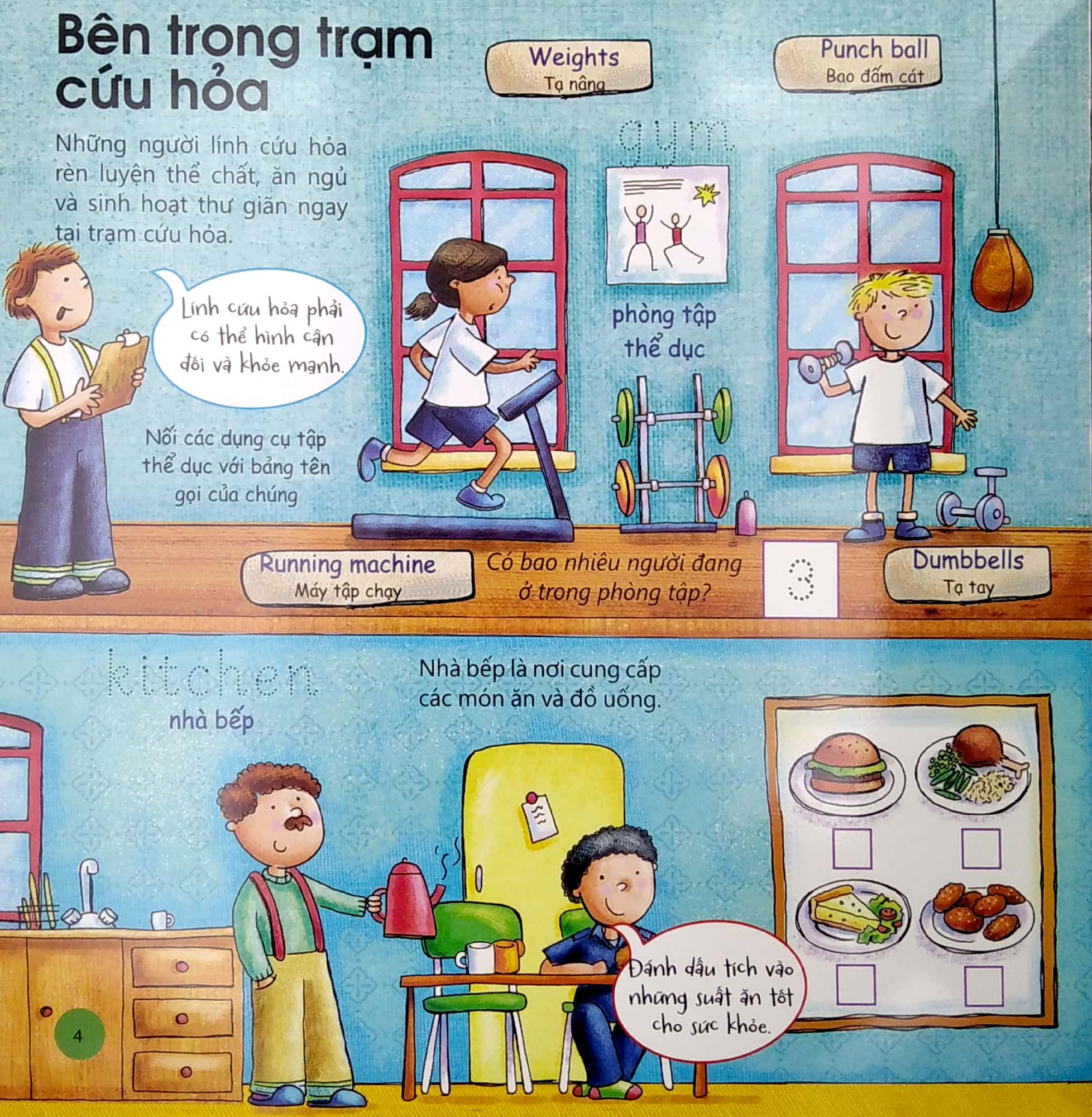 letℹs go to the fire station - nào mình cùng đến trạm cứu hỏa (song ngữ anh - việt)