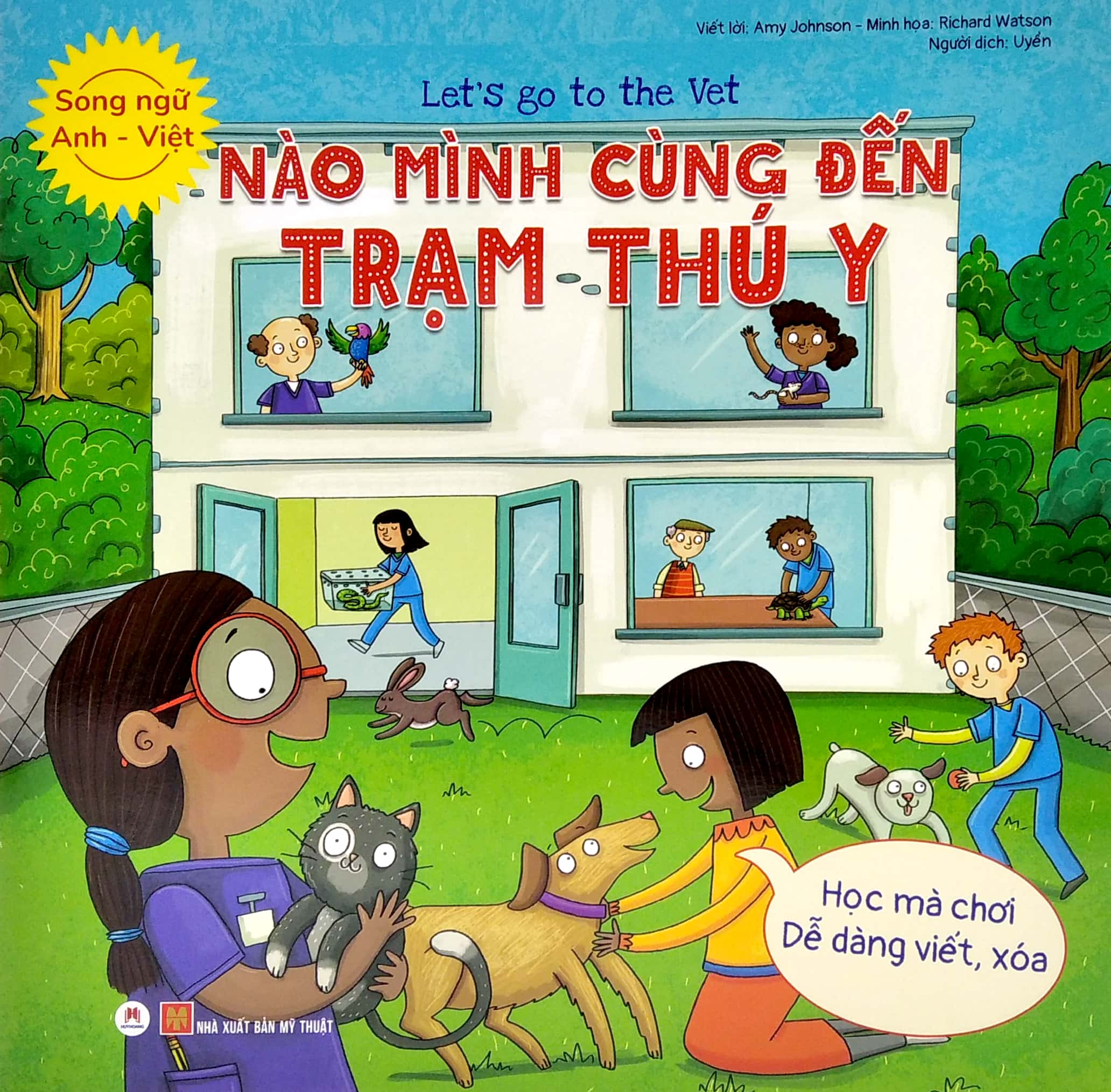 letℹs go to the vet - nào mình cùng đến trạm thú y (song ngữ anh - việt)