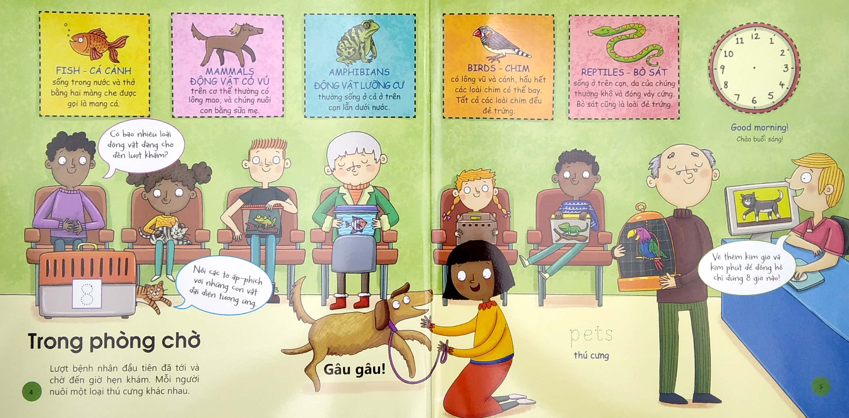 letℹs go to the vet - nào mình cùng đến trạm thú y (song ngữ anh - việt)