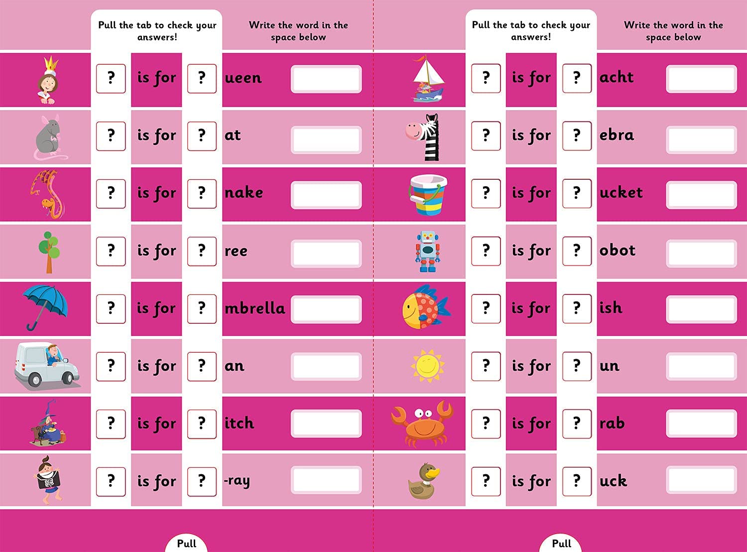 let's learn math alphabet pull the tabs (i can do it!)