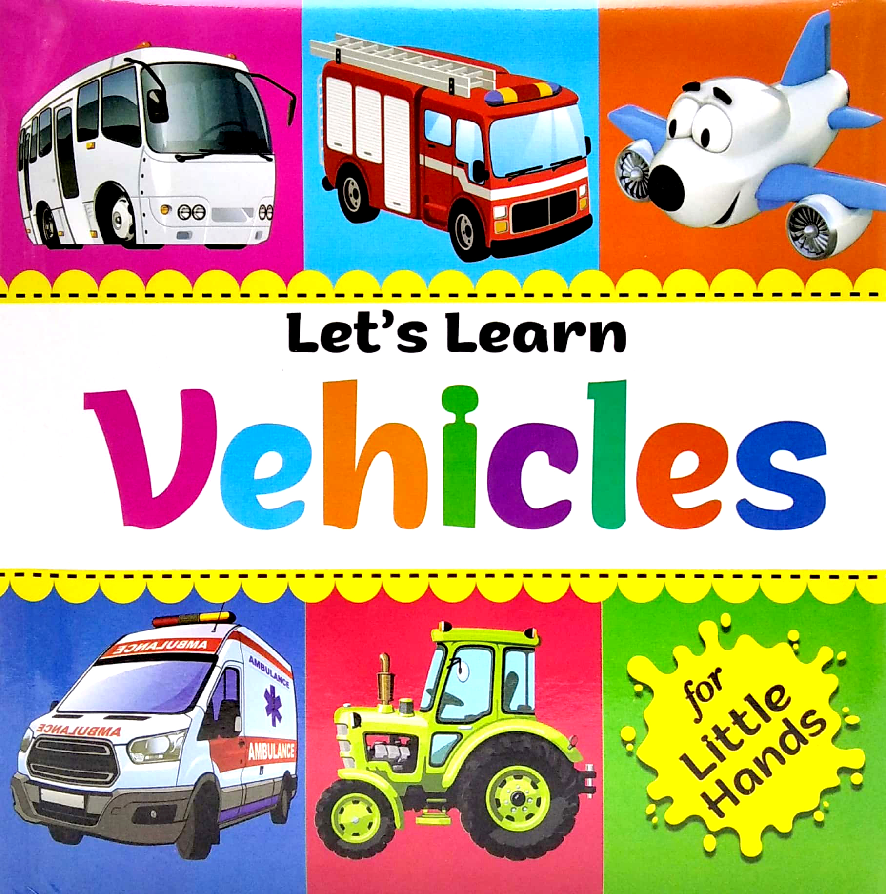 letℹs learn: vehicles for little hands