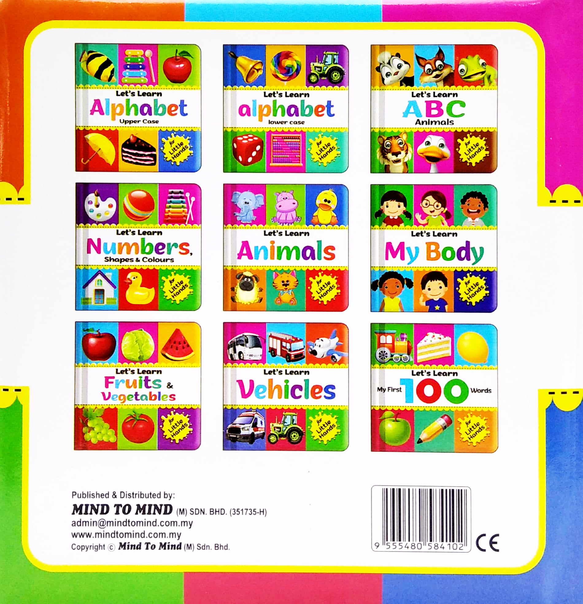 letℹs learn: vehicles for little hands