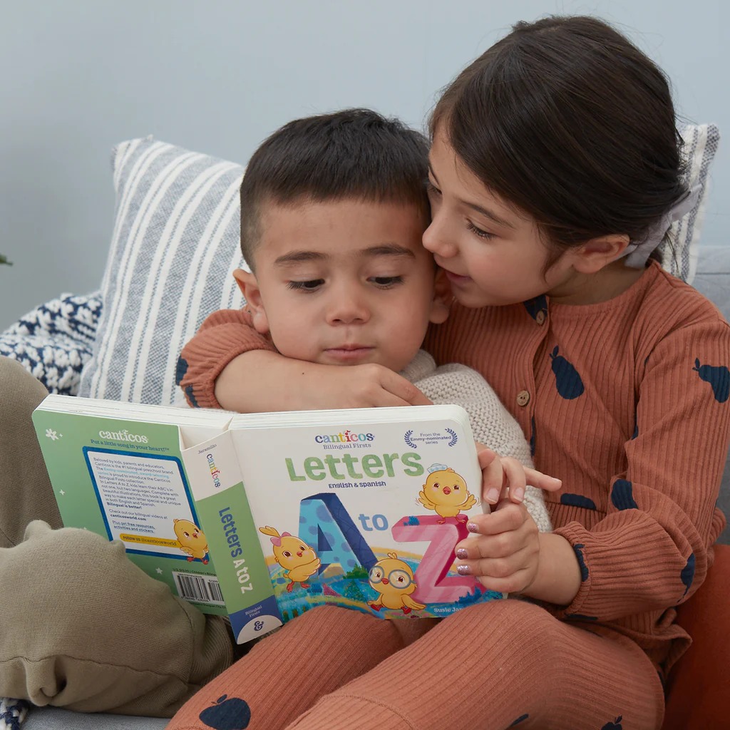 letters a to z: canticos bilingual firsts