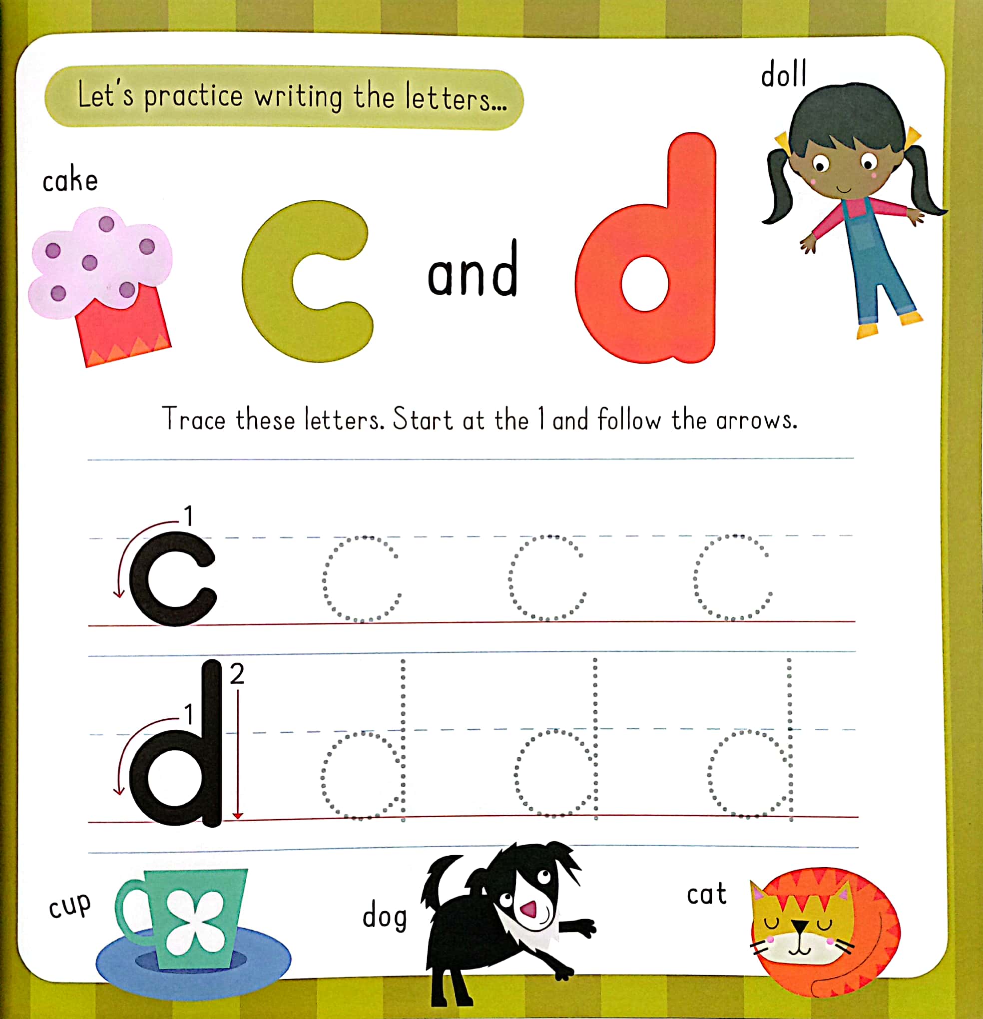 letters - activity book