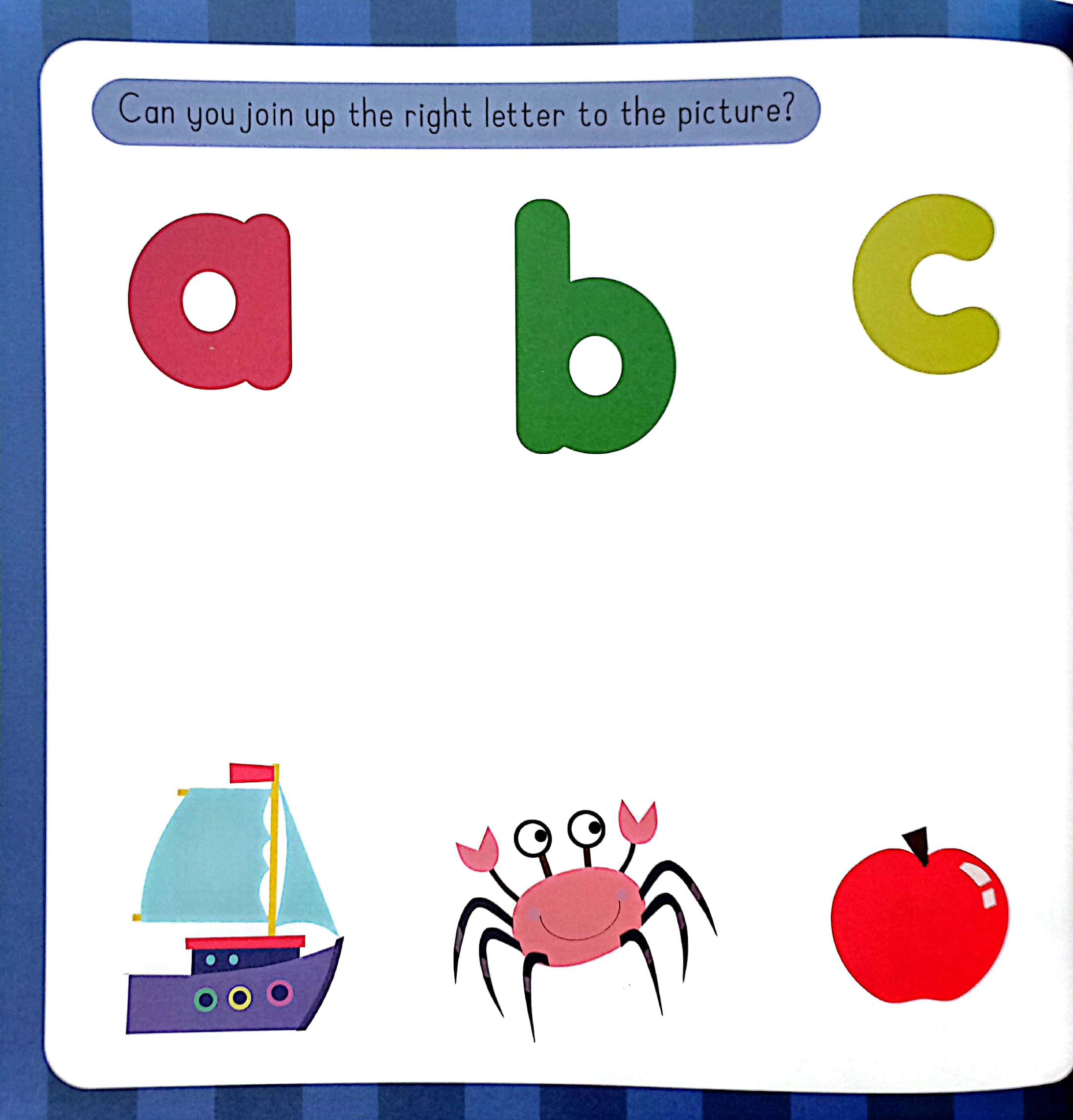 letters - activity book