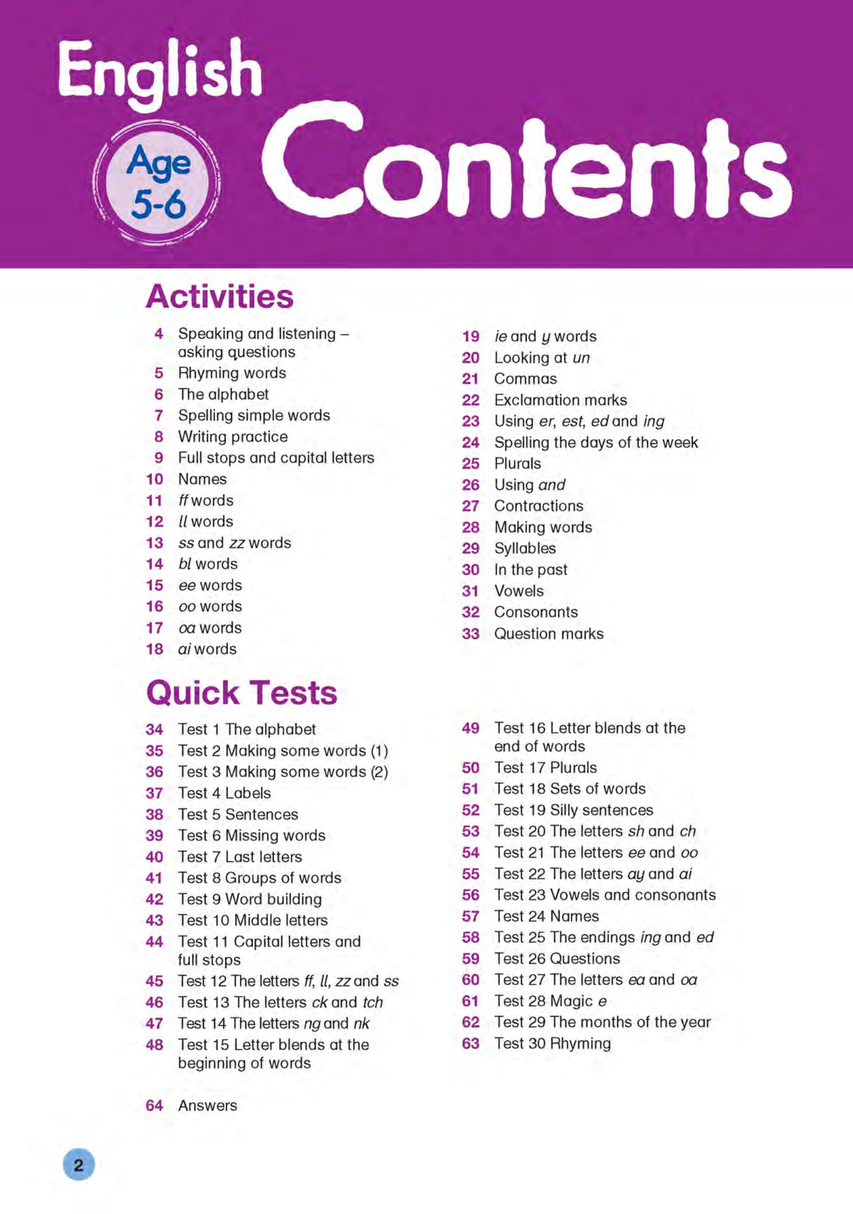 letts make it easy - english (age 5-6)