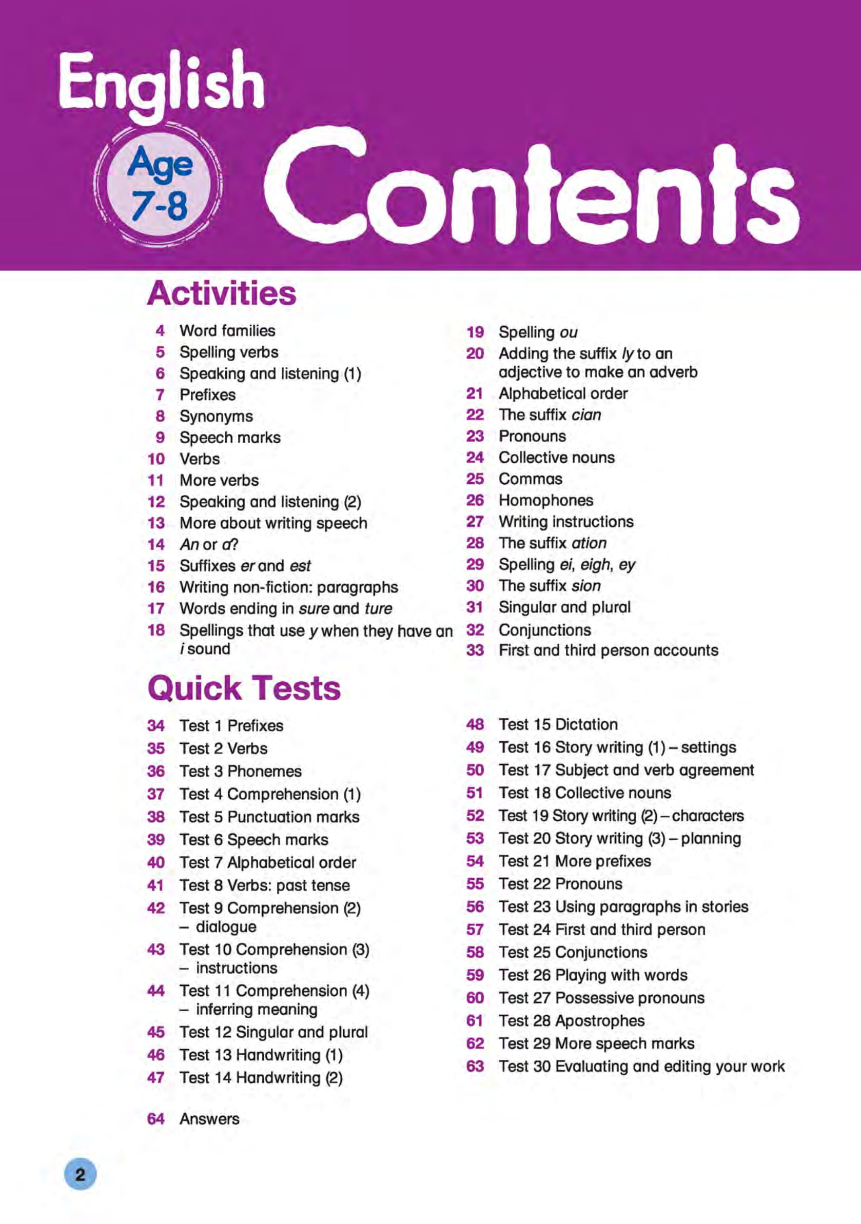 letts make it easy - english (age 7-8)