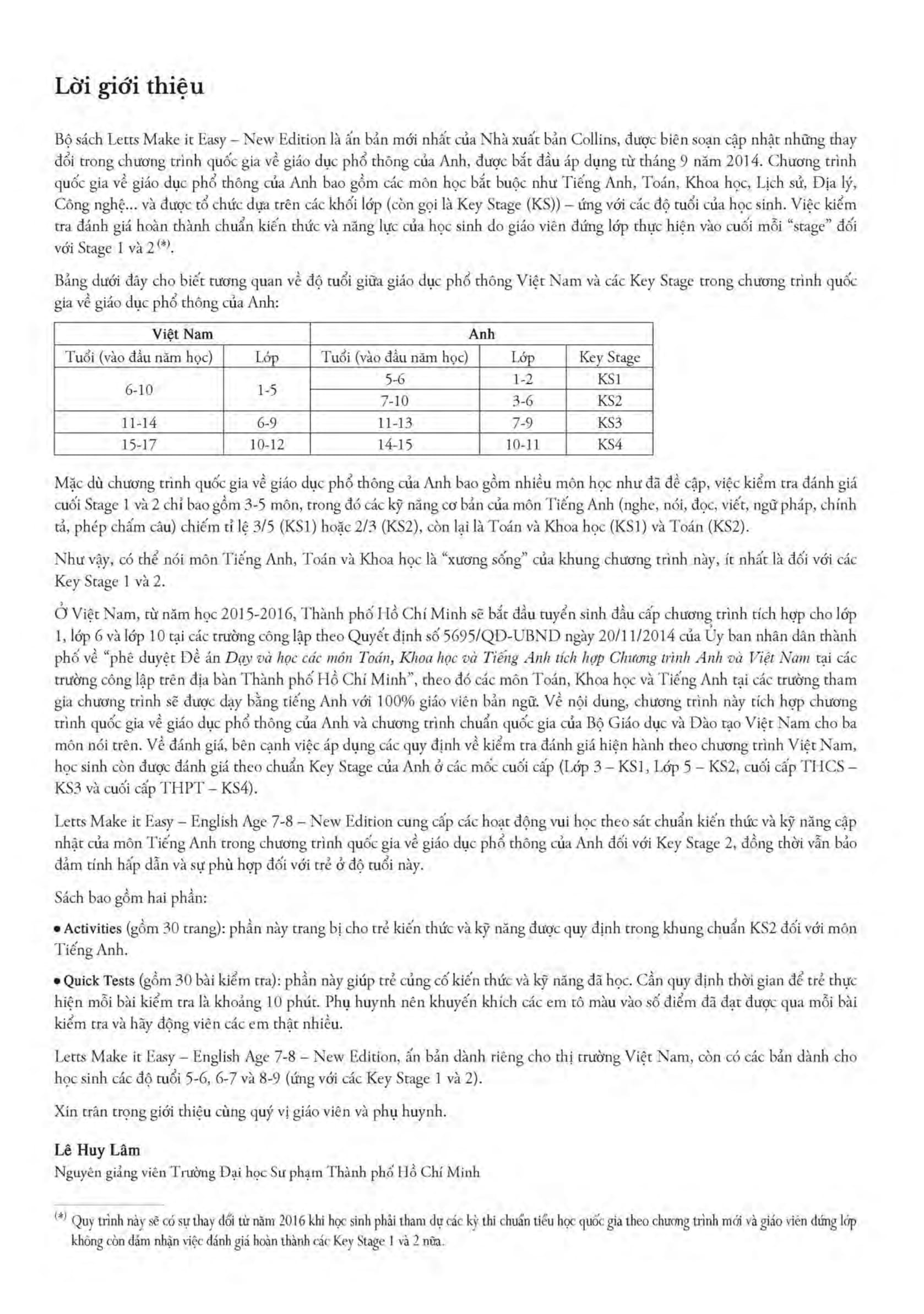 letts make it easy - english (age 7-8)