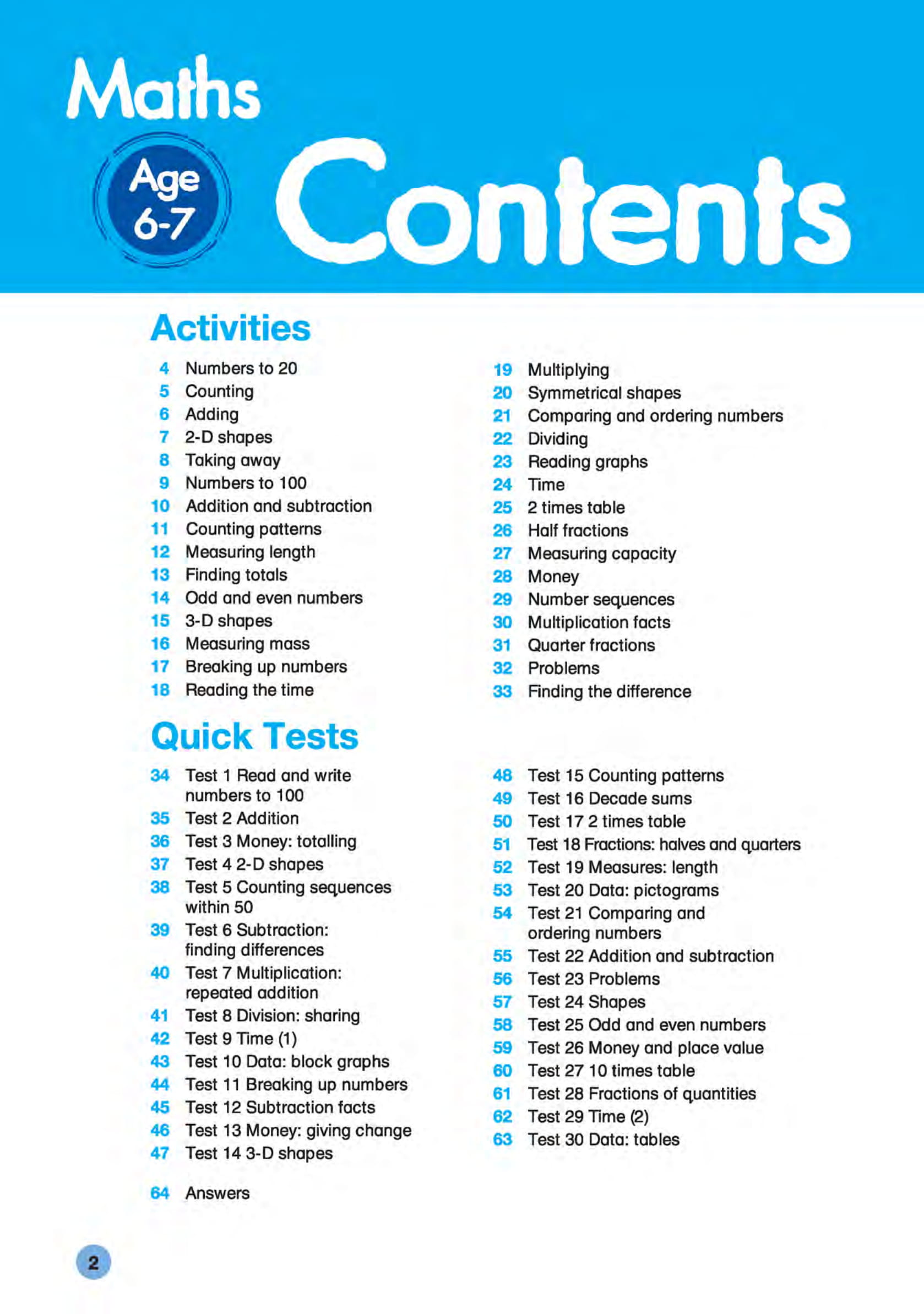 letts make it easy - maths (age 6-7)