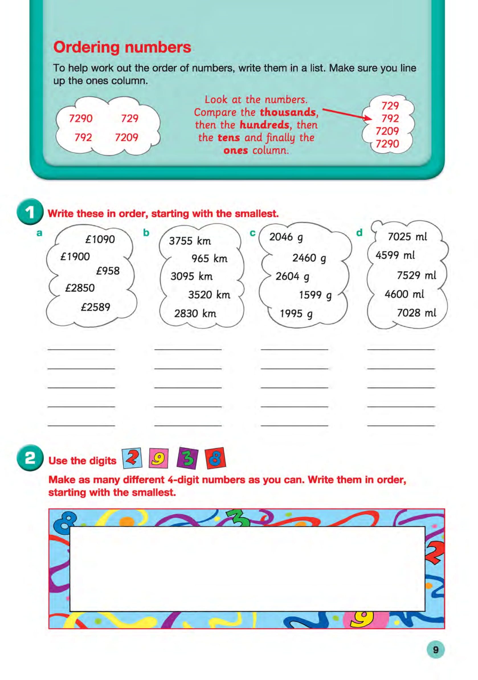 letts make it easy - maths (age 8-9)