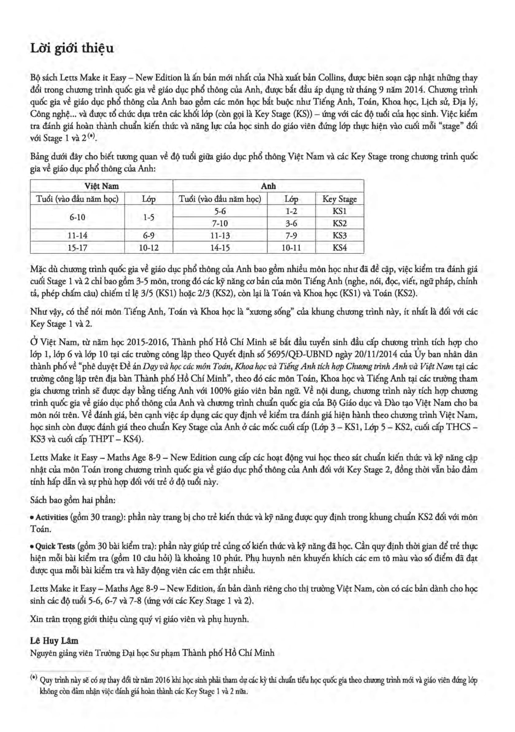 letts make it easy - maths (age 8-9)
