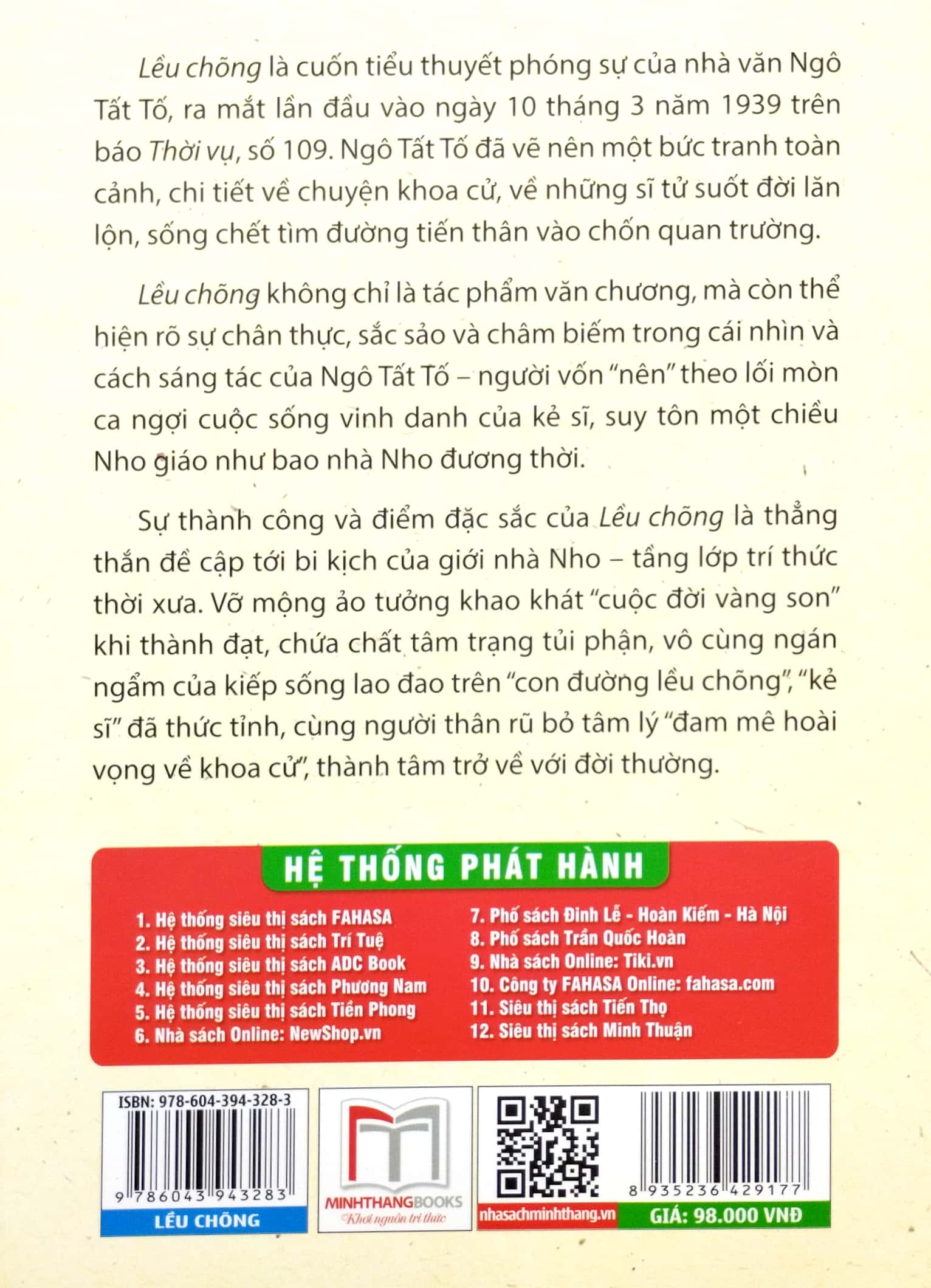 lều chõng (tái bản 2023)