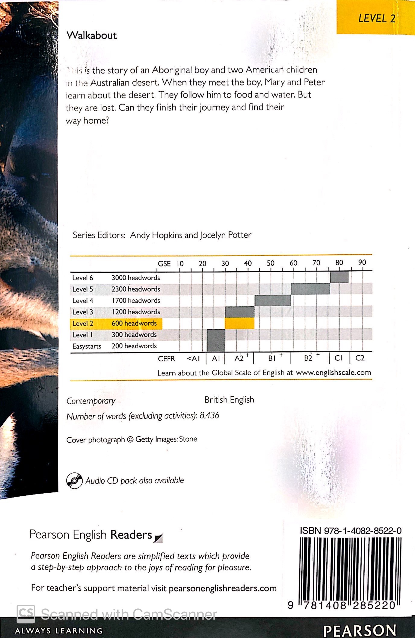 level 2: walkabout book and mp3 pack (pearson english graded readers)