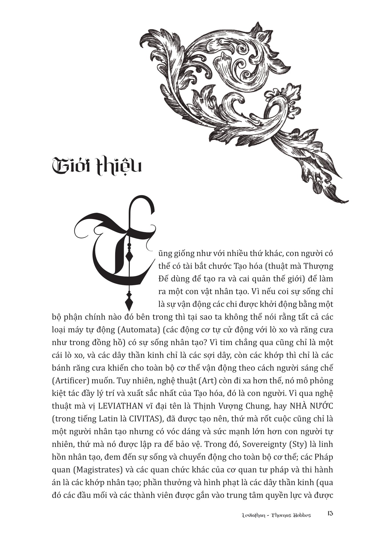 leviathan - tác phẩm triết học kinh điển