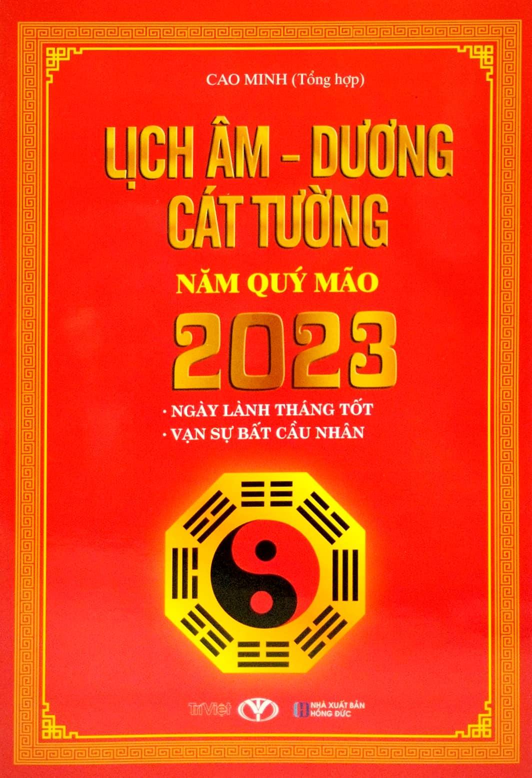 lịch âm - dương cát tường năm quý mão 2023