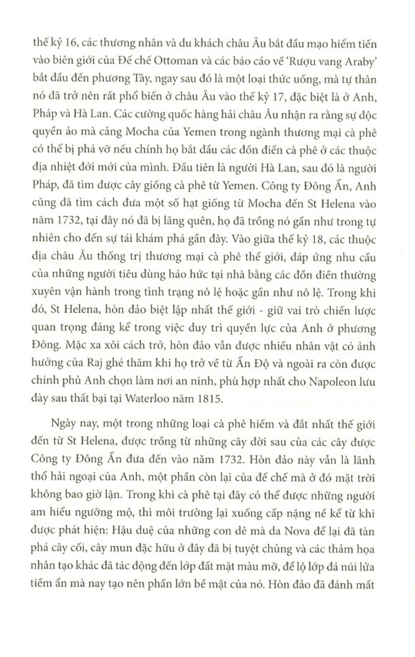 Lich Su Ca Phe - Vang Den Hay Nhung Cuoc Du Hanh Tam Toi