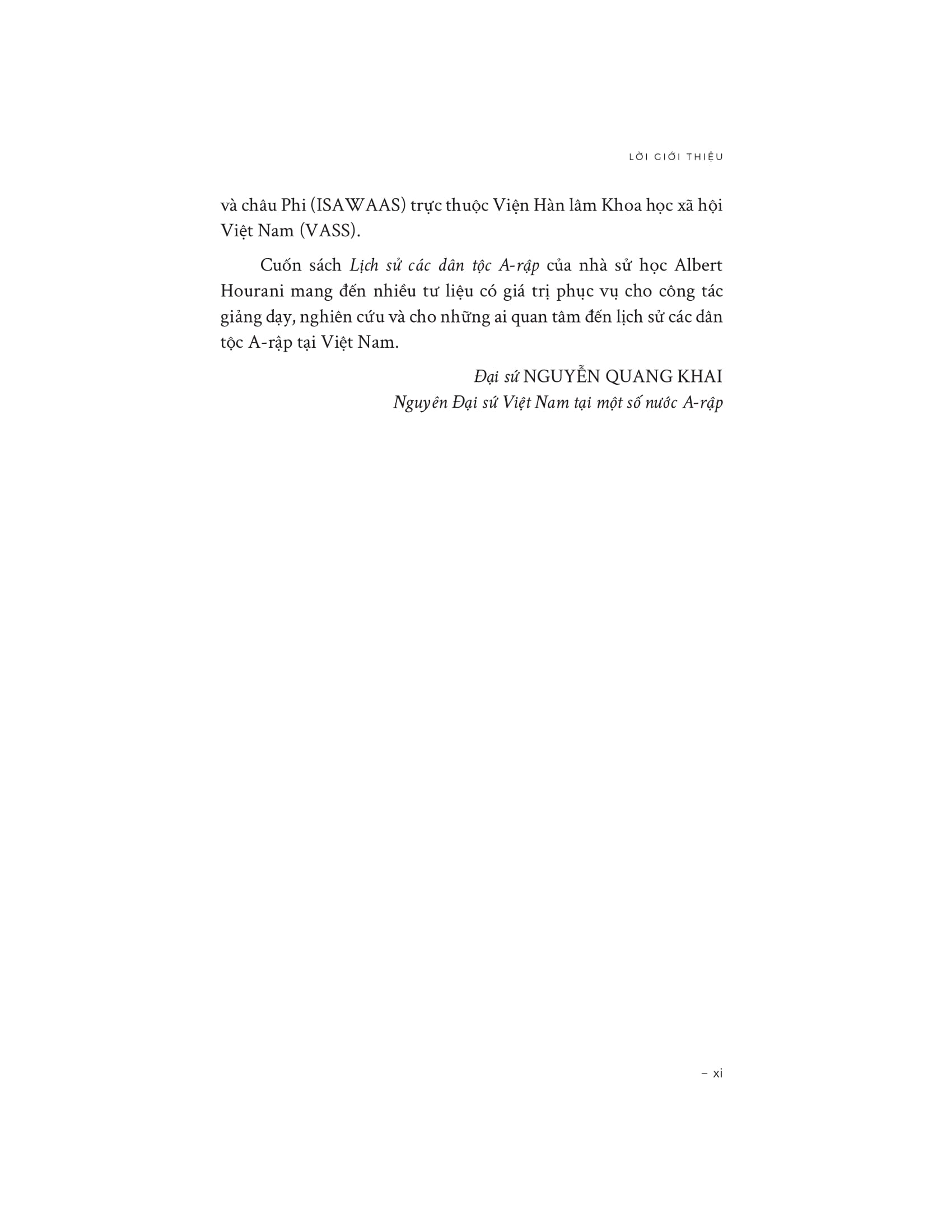 Lịch Sử Các Dân Tộc A-Rập - Bìa Cứng