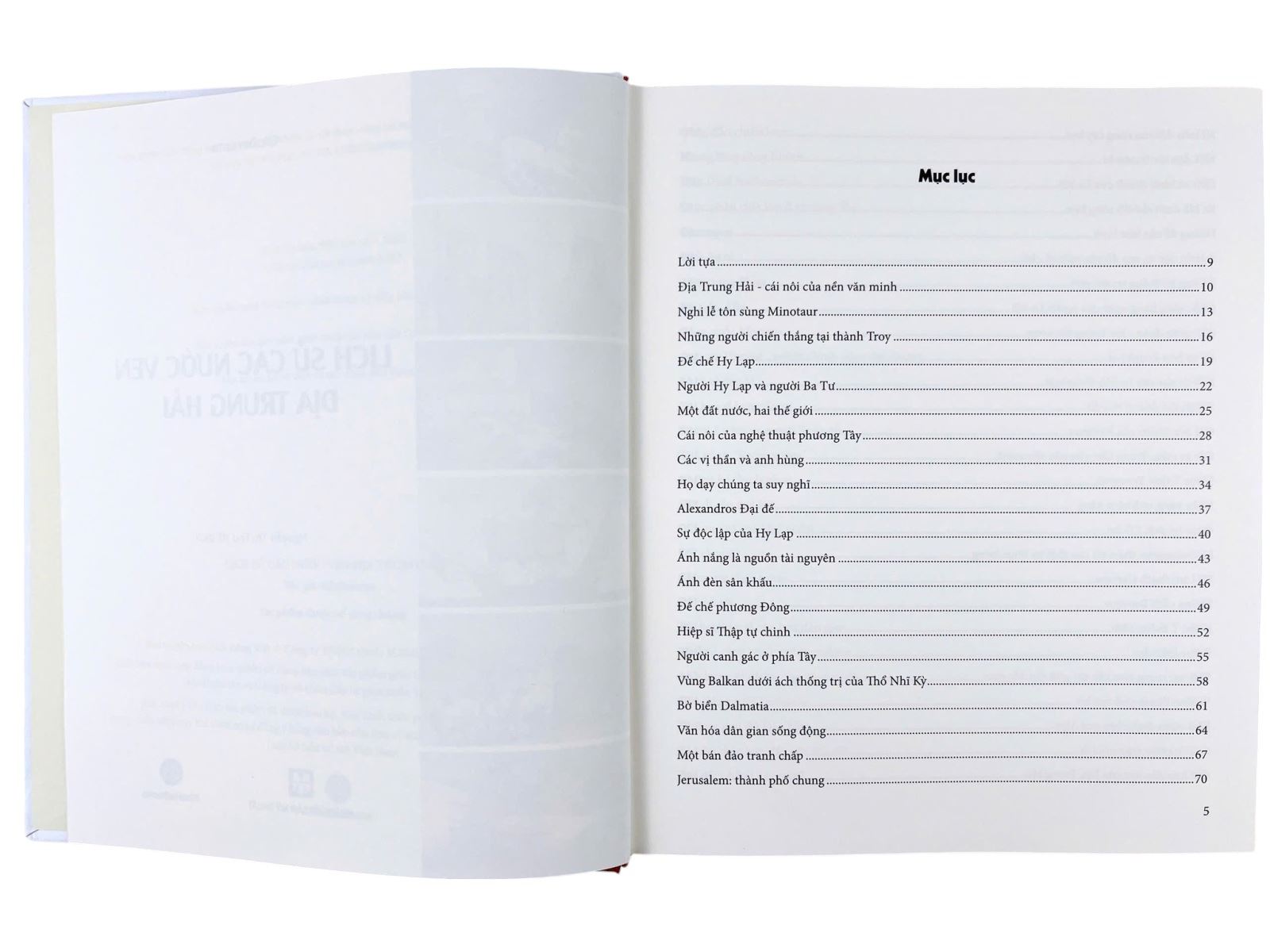 lịch sử các nước ven địa trung hải - bìa cứng