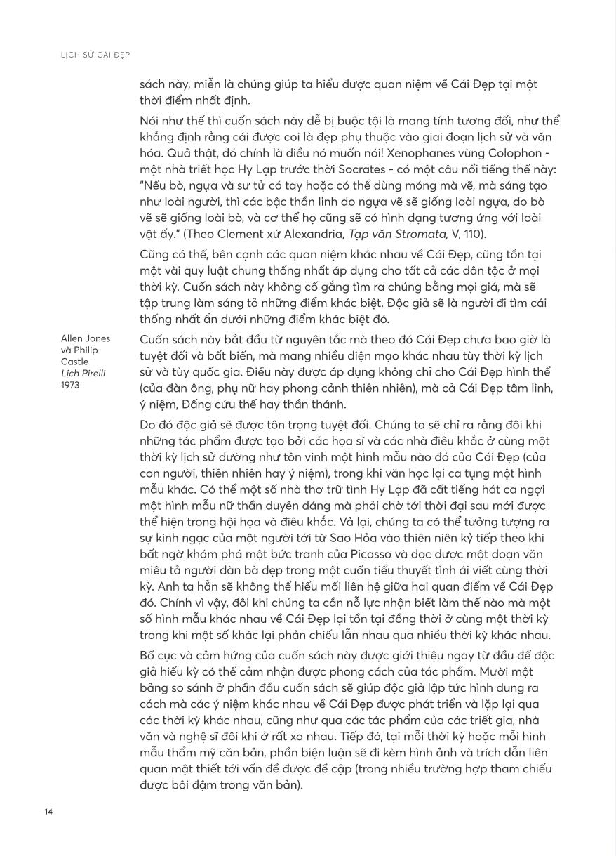 lịch sử cái đẹp