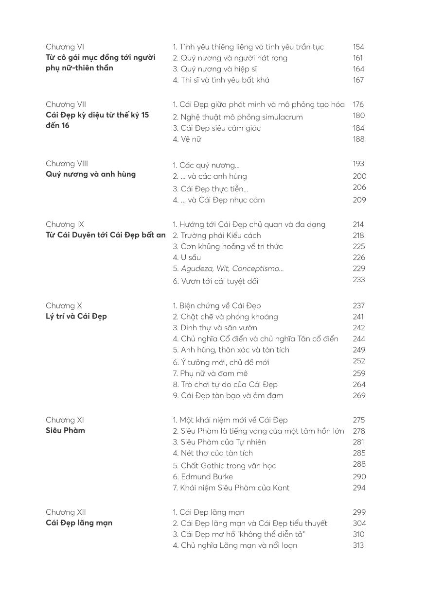 lịch sử cái đẹp