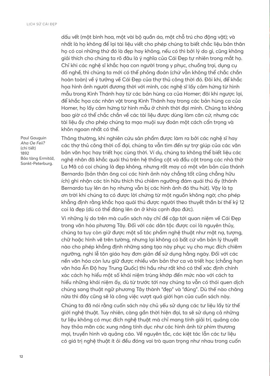 lịch sử cái đẹp