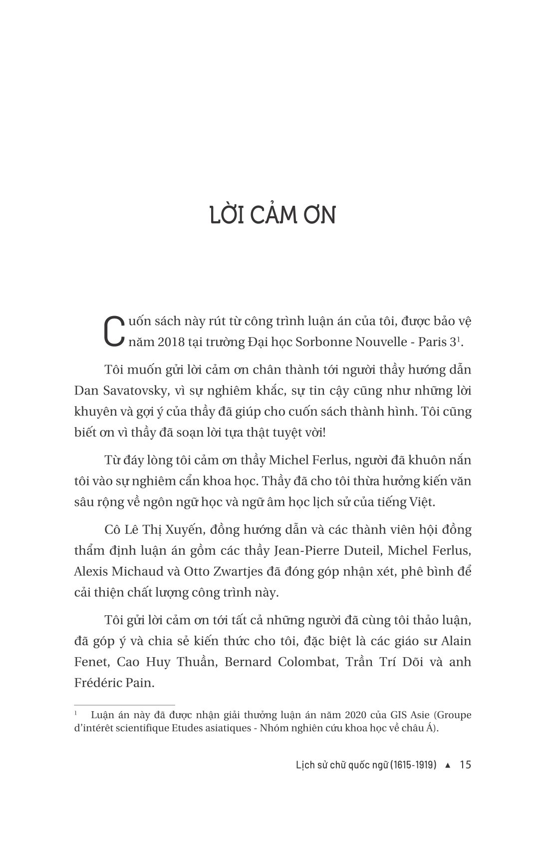 lịch sử chữ quốc ngữ 1615-1919