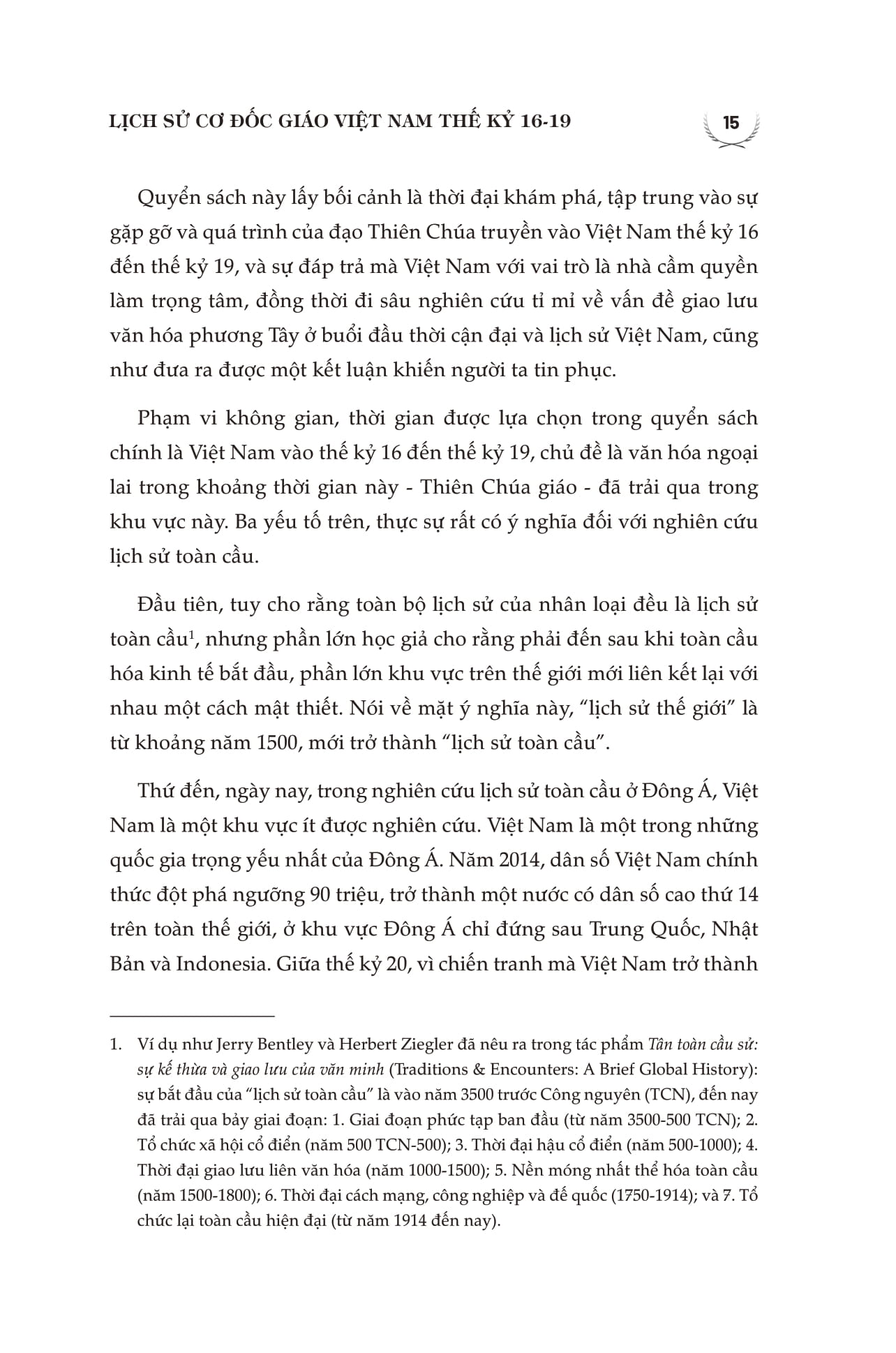 lịch sử cơ đốc giáo việt nam thế kỷ 16-19