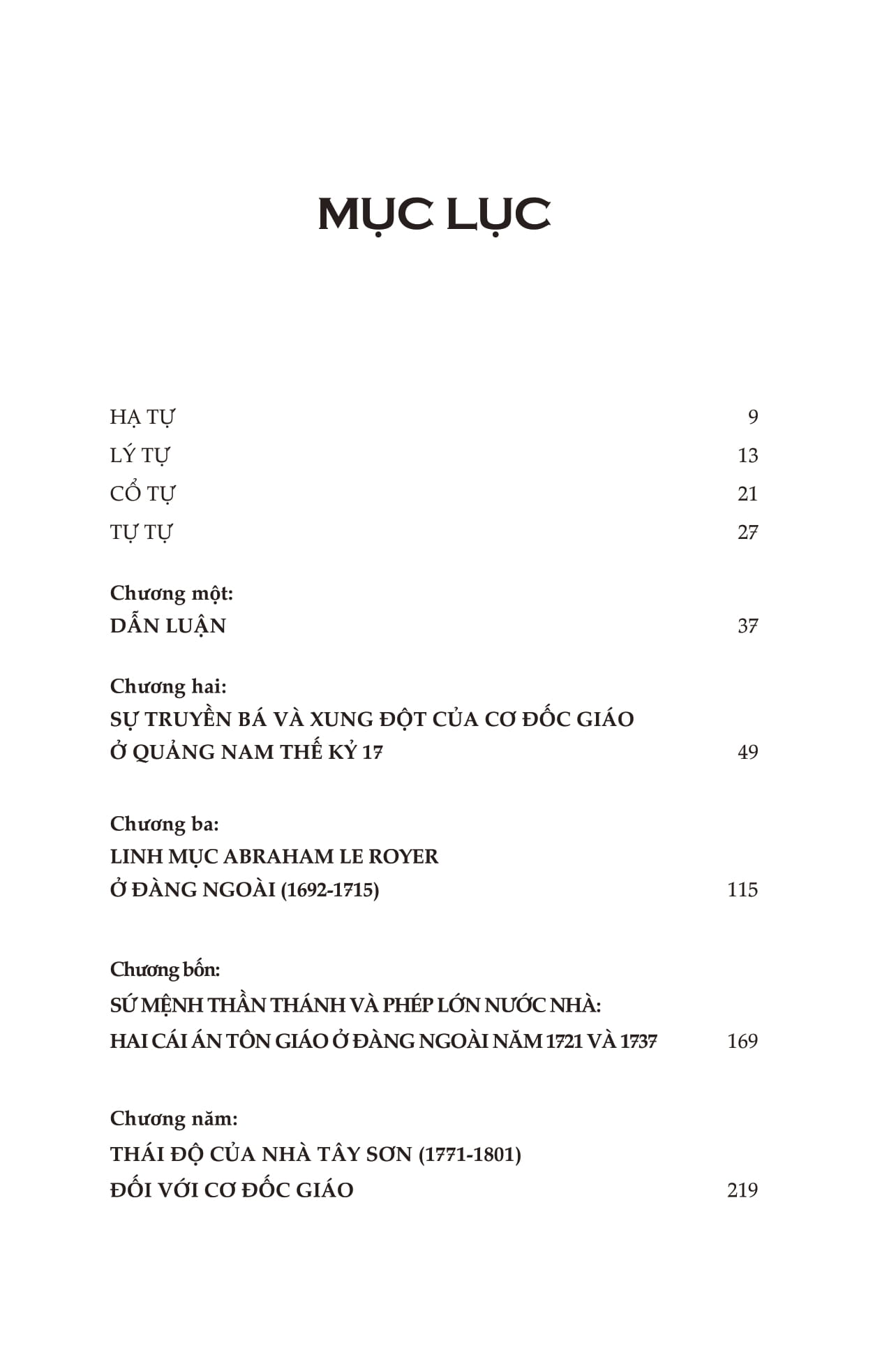 lịch sử cơ đốc giáo việt nam thế kỷ 16-19