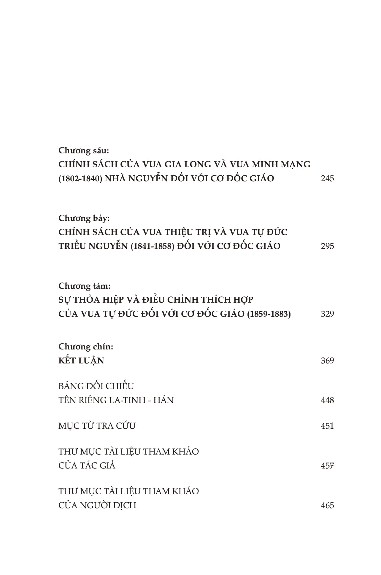 lịch sử cơ đốc giáo việt nam thế kỷ 16-19