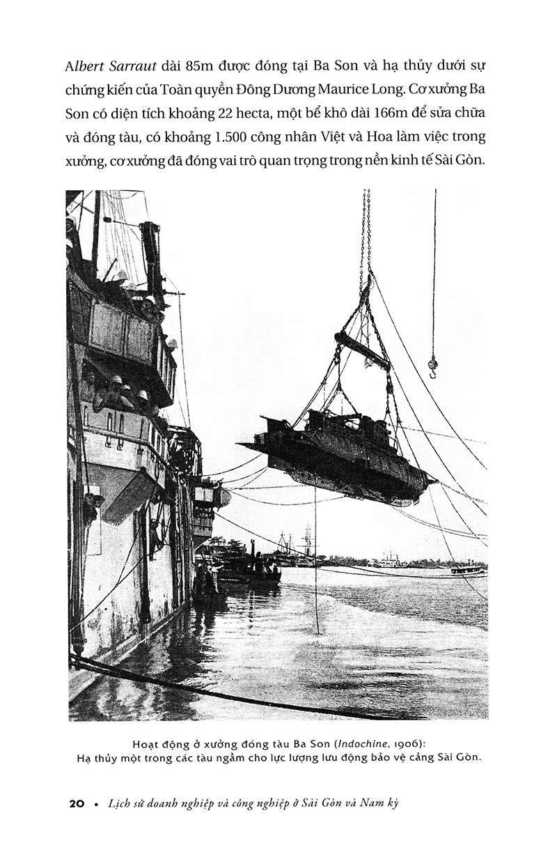 lịch sử doang nghiệp và công nghiệp ở sài gòn và nam kỳ từ giữa thế kỷ xix đến năm 1945