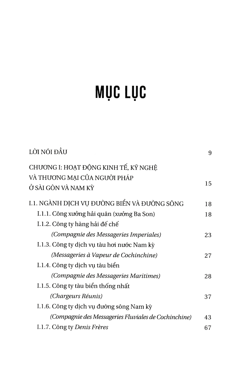 lịch sử doang nghiệp và công nghiệp ở sài gòn và nam kỳ từ giữa thế kỷ xix đến năm 1945