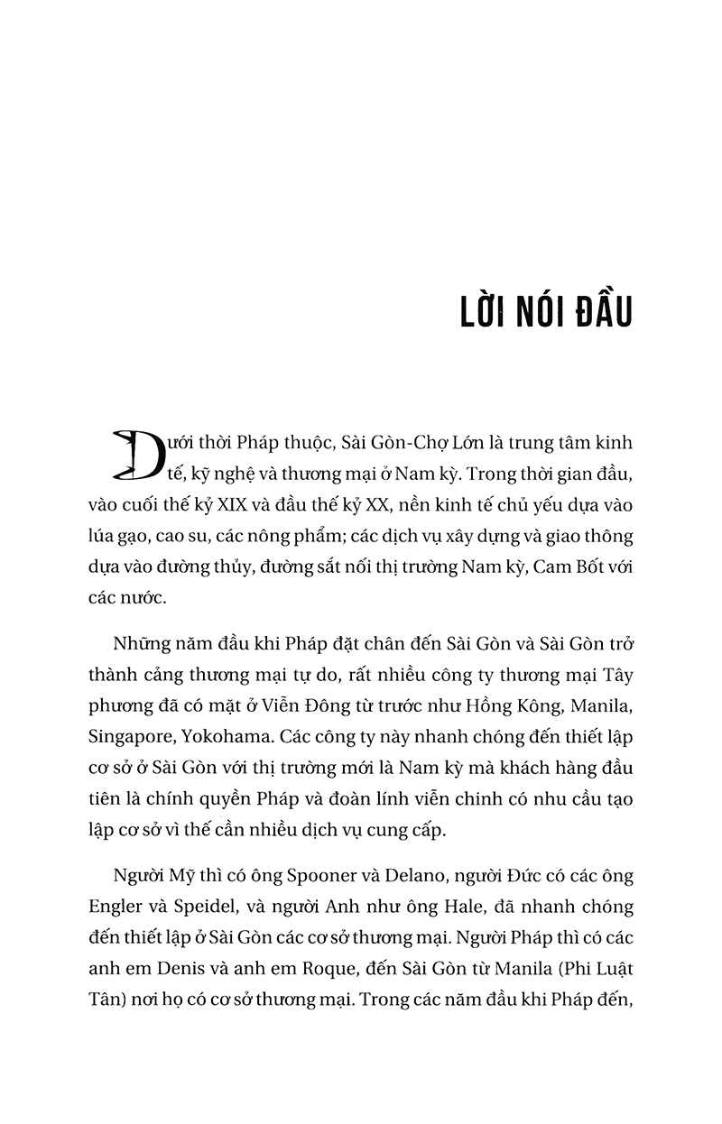 lịch sử doang nghiệp và công nghiệp ở sài gòn và nam kỳ từ giữa thế kỷ xix đến năm 1945