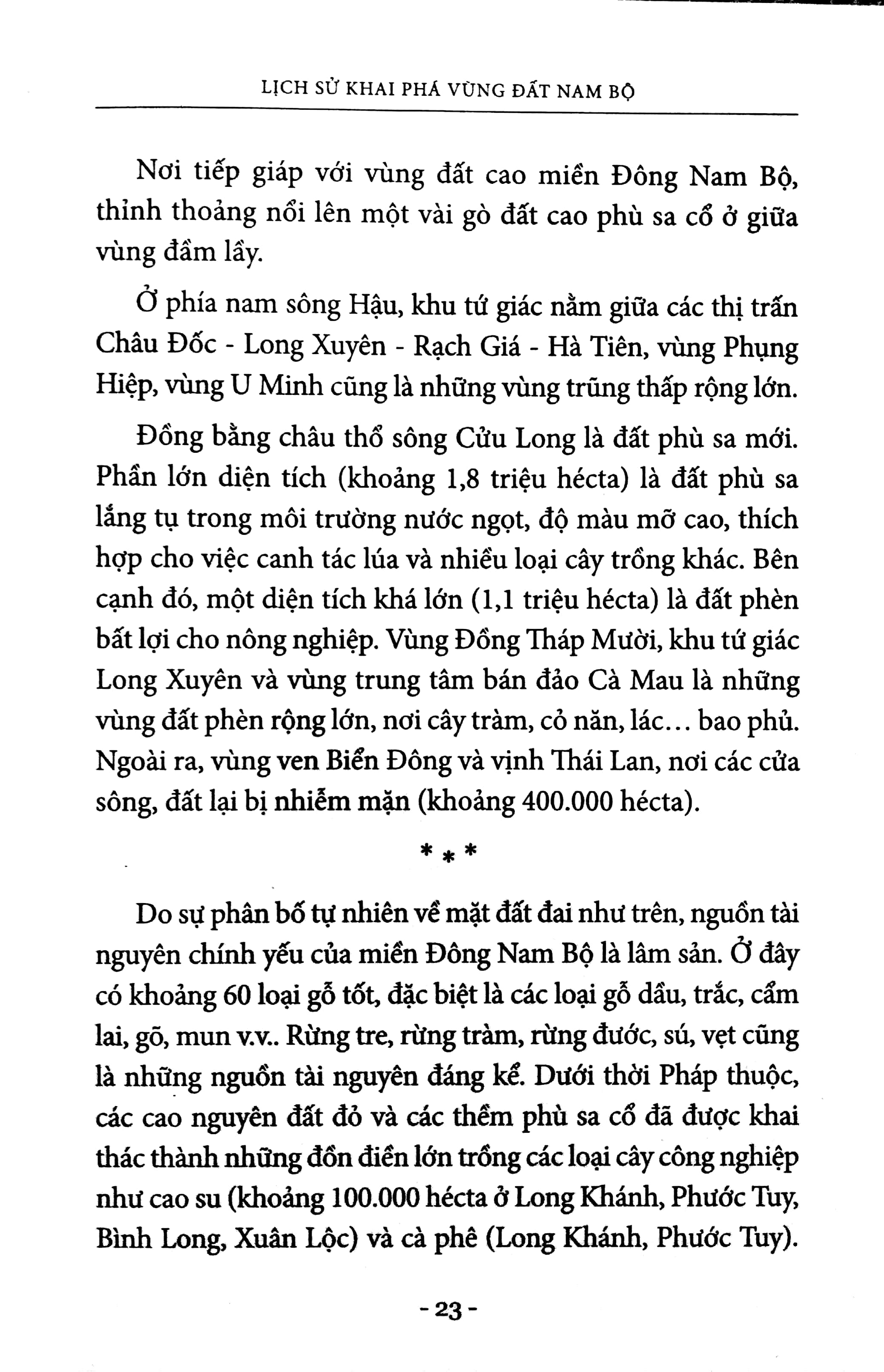 lịch sử khai phá vùng đất nam bộ