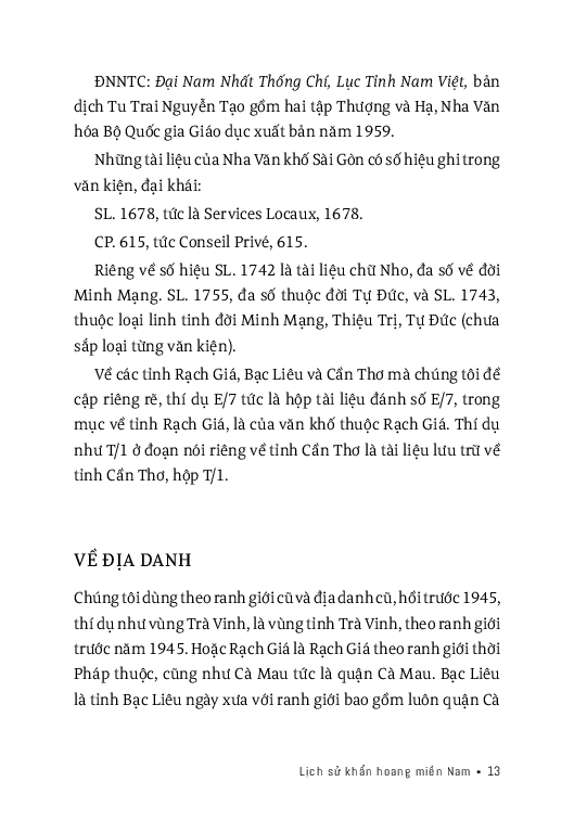 lịch sử khẩn hoang miền nam (tái bản 2024)