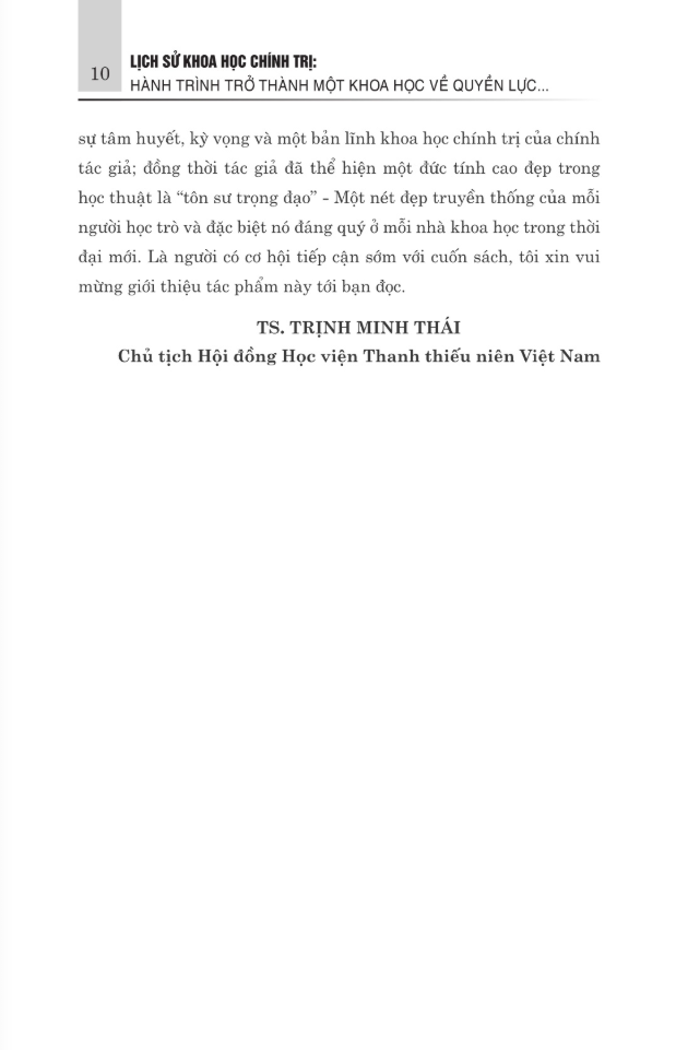 Lich Su Khoa Hoc Chinh Tri - Hanh Trinh Tro Thanh Mot Khoa Hoc Ve Quyen Luc Hay Kham Pha Doi Song Chinh Tri