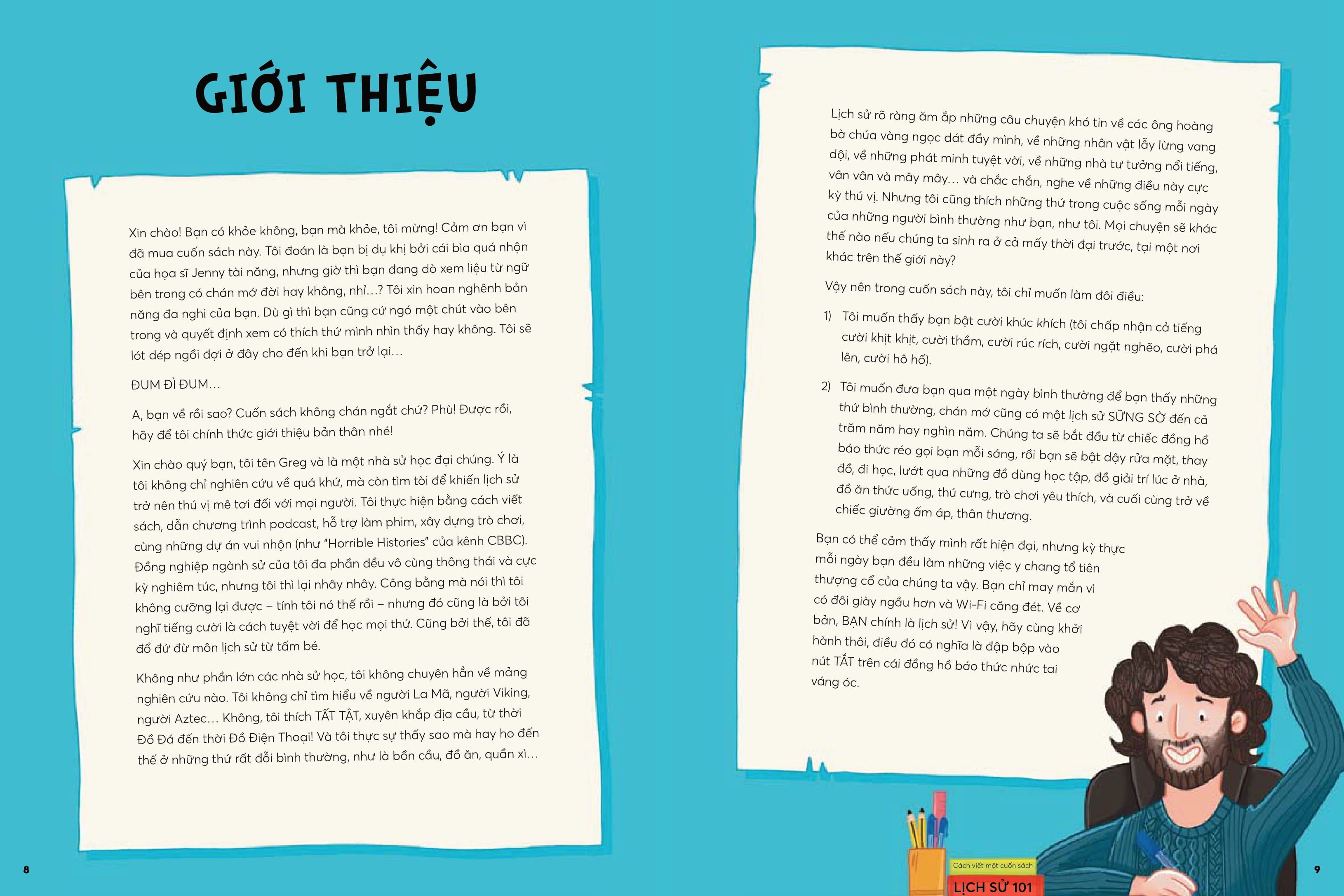 lịch sử mặn mòi của đồ vật quanh ta - bìa cứng