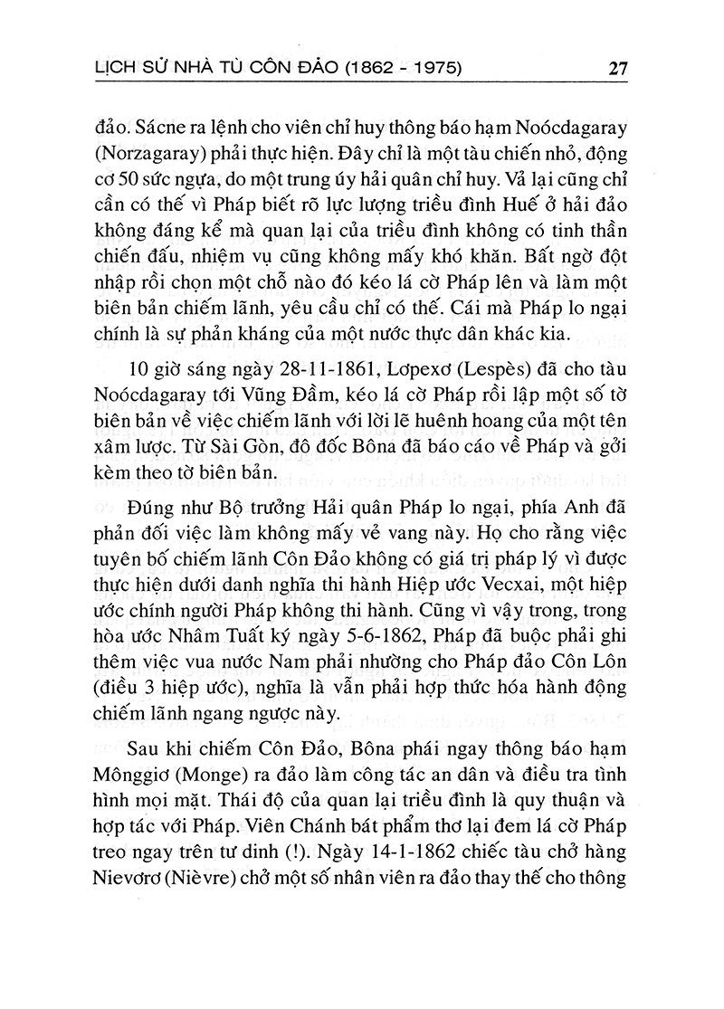 lịch sử nhà tù côn đảo 1862-1975 (tái bản 2019)