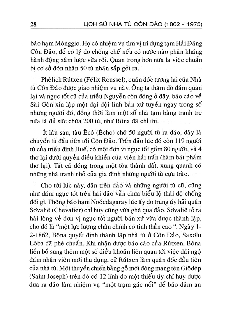 lịch sử nhà tù côn đảo 1862-1975 (tái bản 2019)