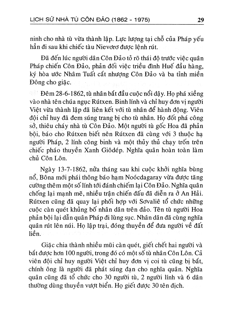 lịch sử nhà tù côn đảo 1862-1975 (tái bản 2019)