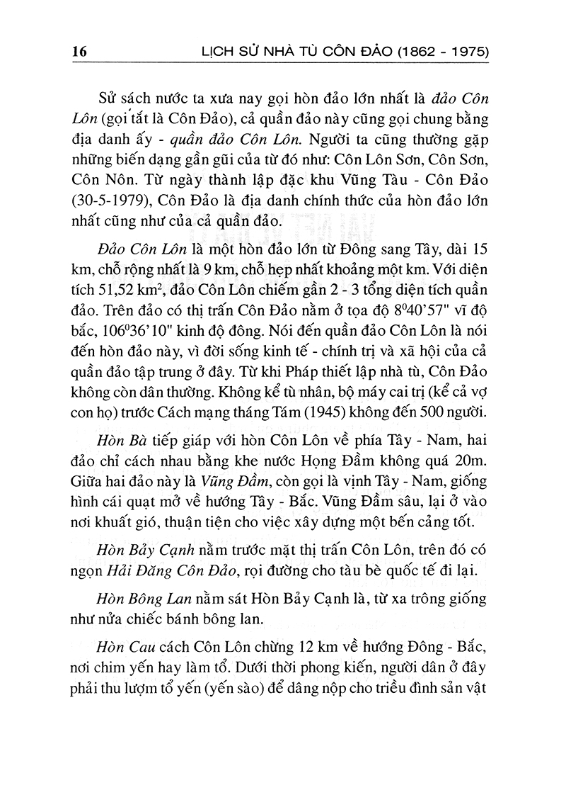 lịch sử nhà tù côn đảo 1862-1975 (tái bản 2023)