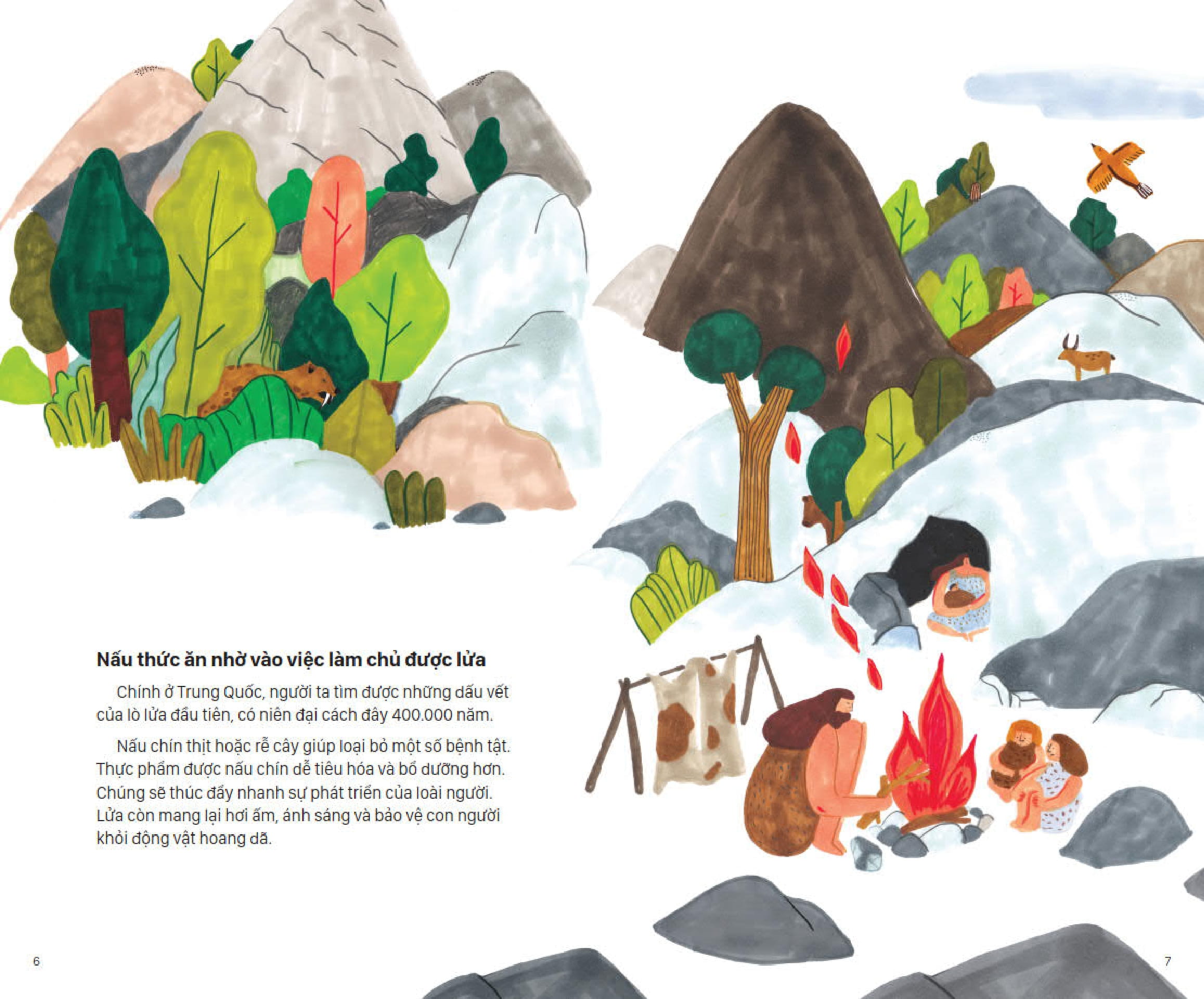 lịch sử sinh hoạt của loài người - ăn uống