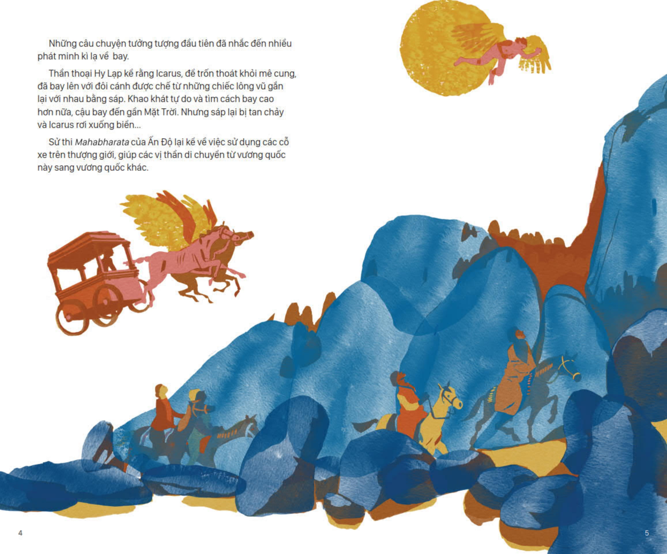 lịch sử sinh hoạt của loài người - bay lượn